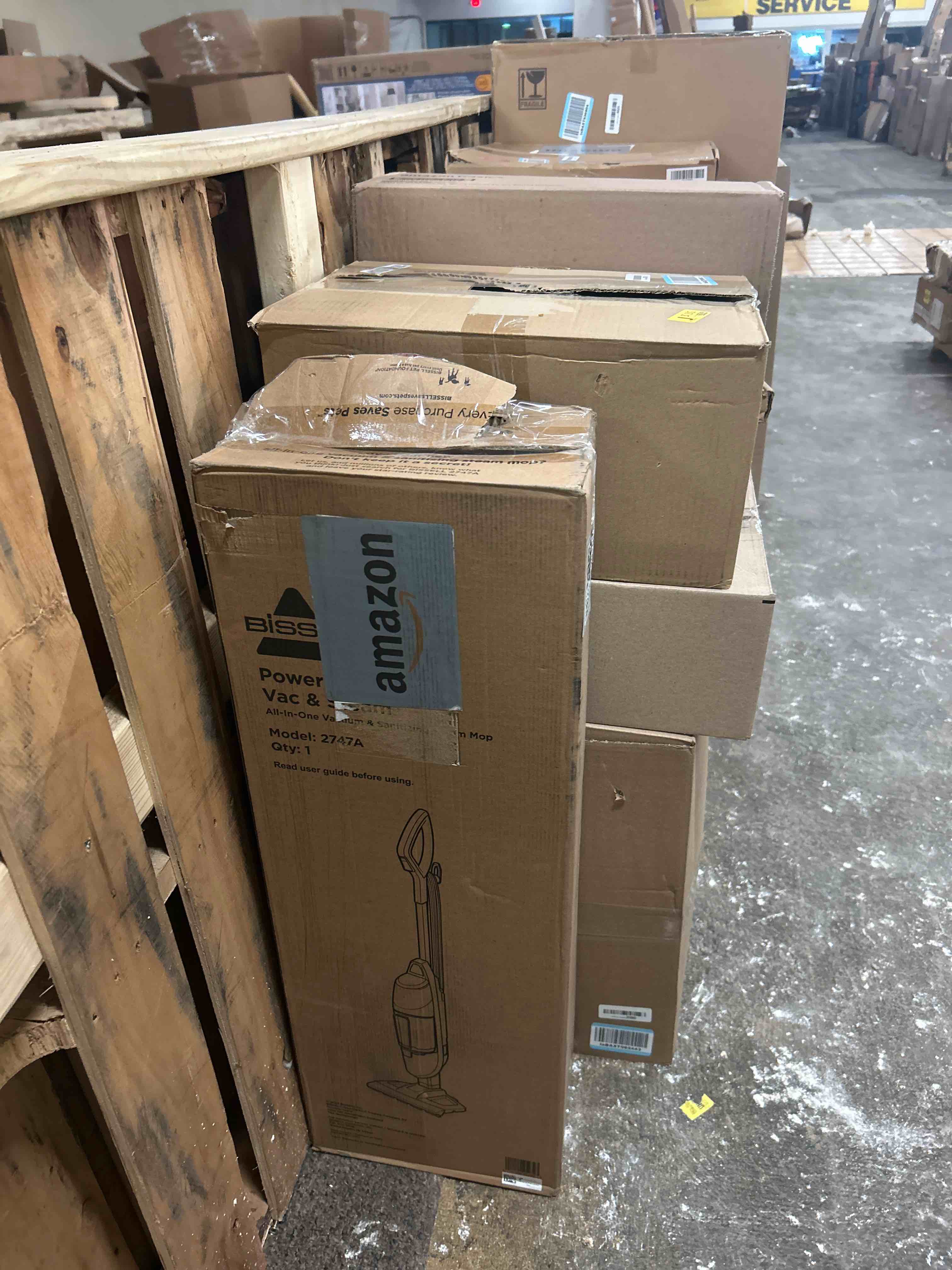 Condition photo showing New/Like New for Bissell, 2747A PowerFresh Vac & Steam All-in-One Vacuum and Steam Mop, Detachable for Hard Floor