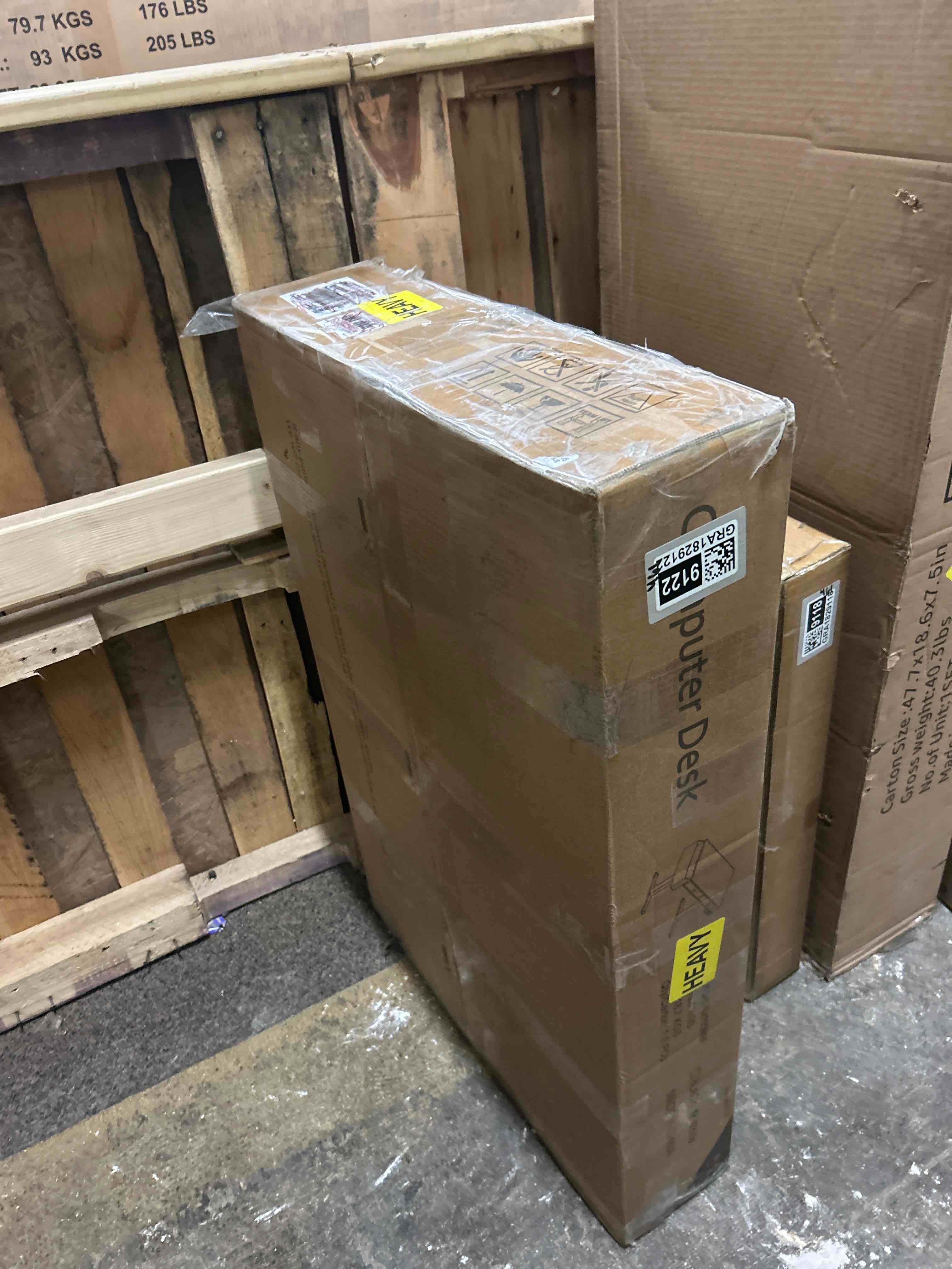 Condition photo showing New/Like New for Electric Standing Desk with Drawers, 32 Inch White Small Height Adjustable Sit Stand Desk with Storage for Small Space Home Office Bedroom, Study Writing Stand up Computer Desks for Girls Work