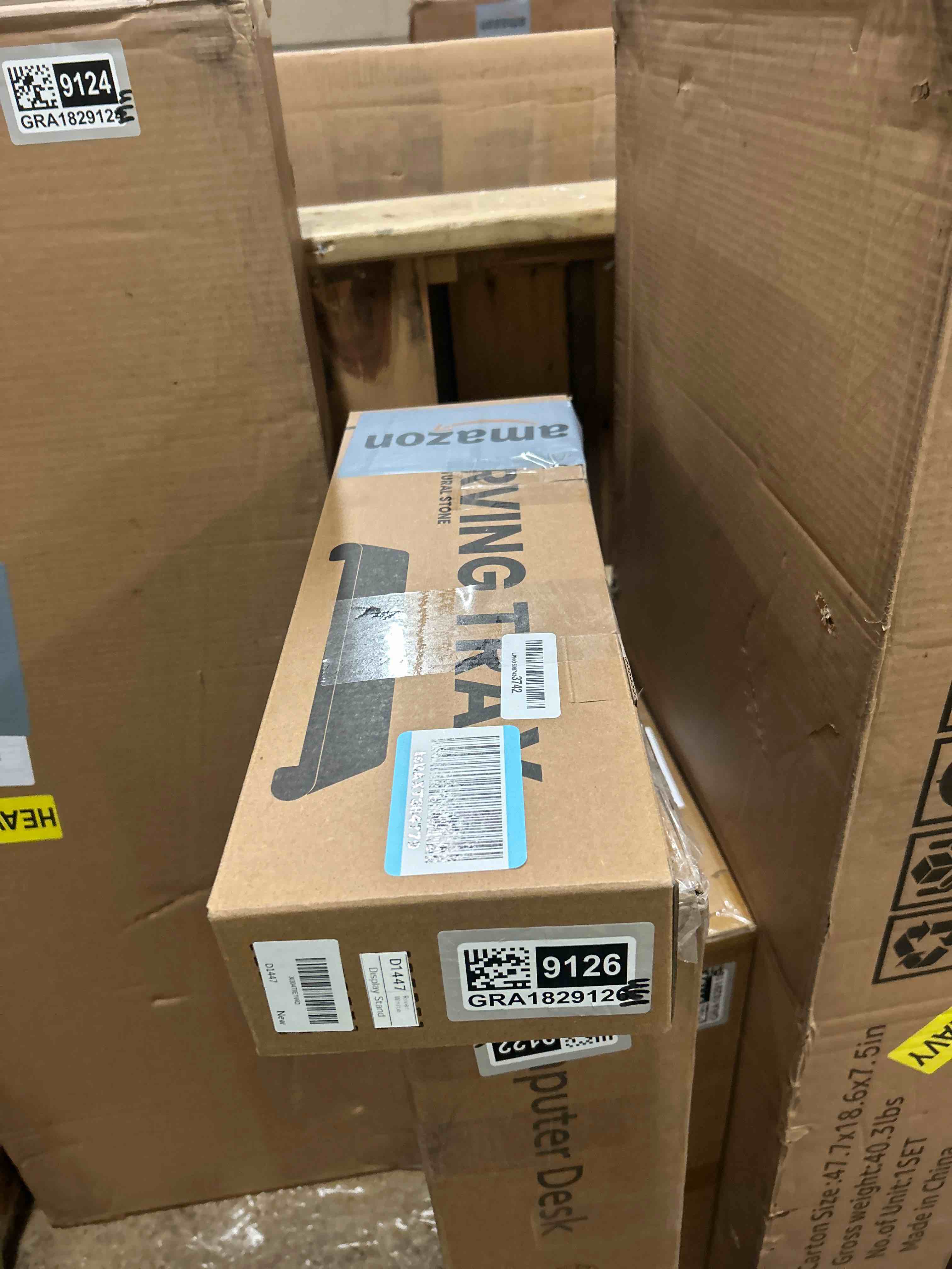 Condition photo showing New/Like New for Natural Marble Pedestal Stand, Marble Tray for Kitchen Counter, Bathroom, Home Decor, Small Potted Plant Tray 4.02" x 15.98" Soap Dish Holder for Jewelry, Vanity, Counter Luxury Decorative Tray (River White)