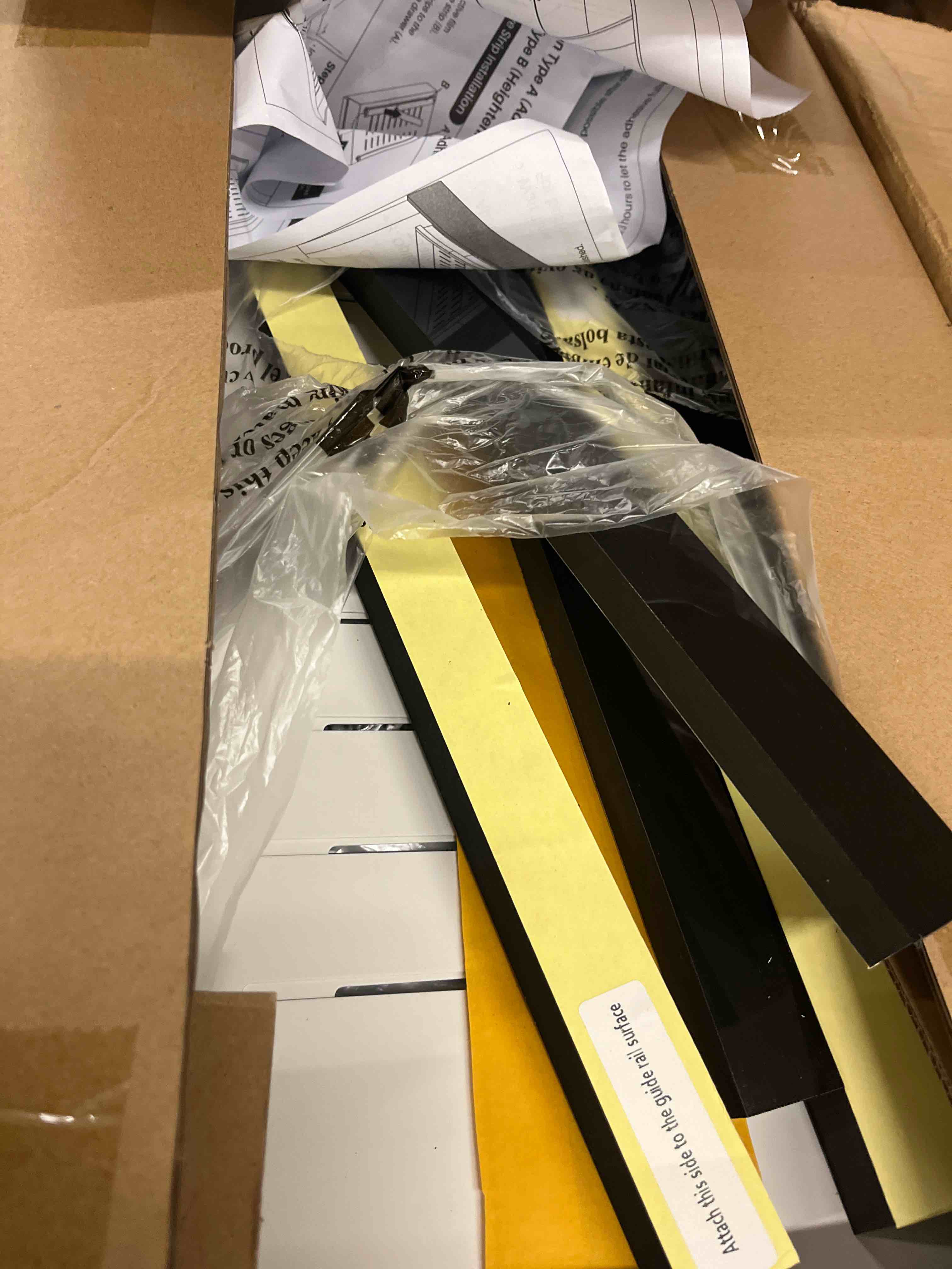 Condition photo showing Good Condition for Pull out Cabinet Organizer,Under Sink Organizer, Carbon Steel Smooth Sliding Silent Slide Out Drawer Storage Shelves,with Adhesive Nano Film,for Kitchen Cabinets, Bathroom.(White,Two)