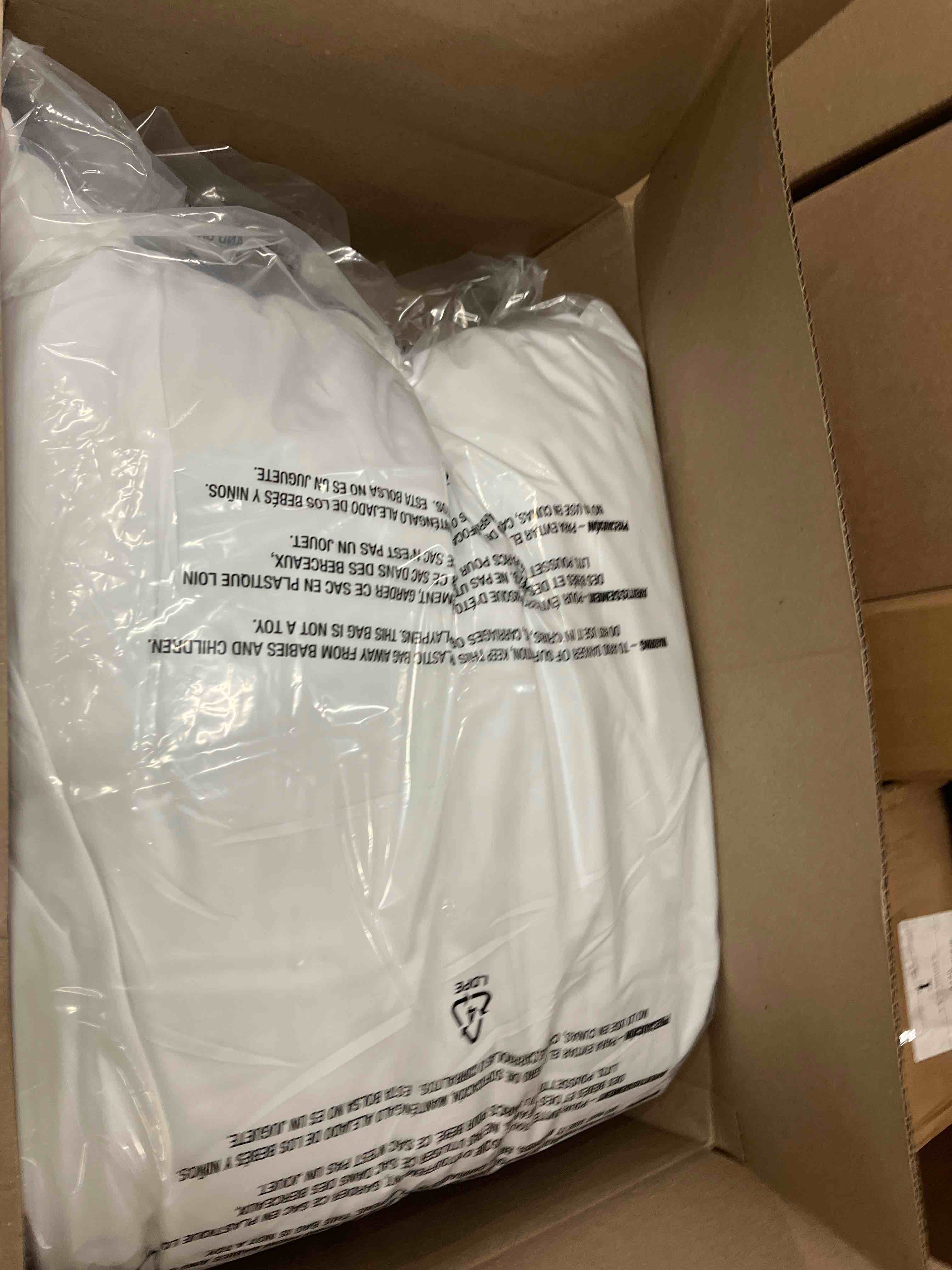 Condition photo showing New/Like New for Pillowflex Synthetic Down Pillow Insert - 20x20 Down Alternative, Ultra Soft Large Square Throw Pillow, Couch Sham, Bed Sleeping - 1 Decorative Accent Form