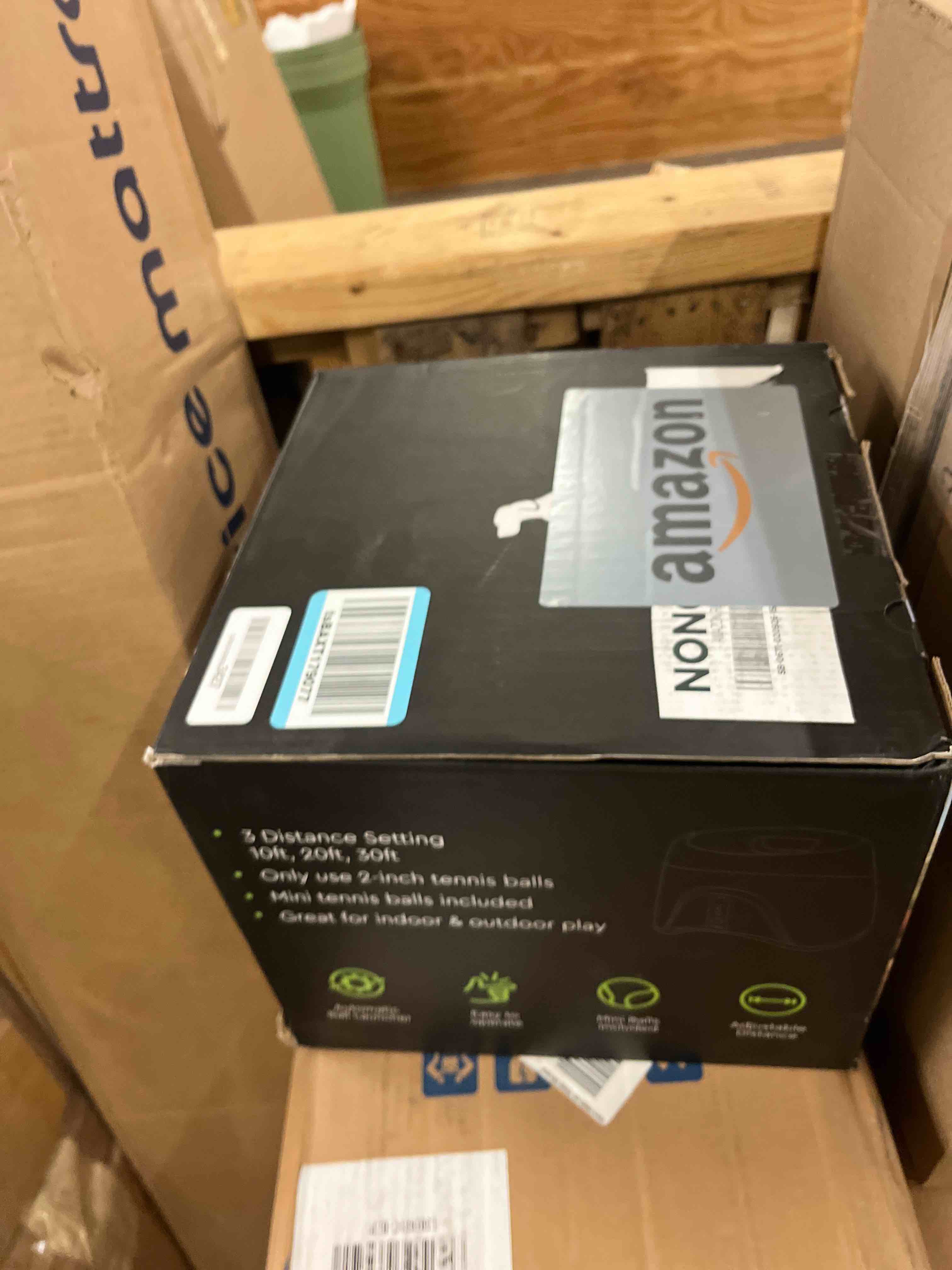 Condition photo showing New/Like New for Automatic Dog Ball Launcher for Small Dogs  Dog Ball Thrower Fetch Machine - Indoor Outdoor Interactive Toy with 3 Mini Tennis Balls 2 Inch