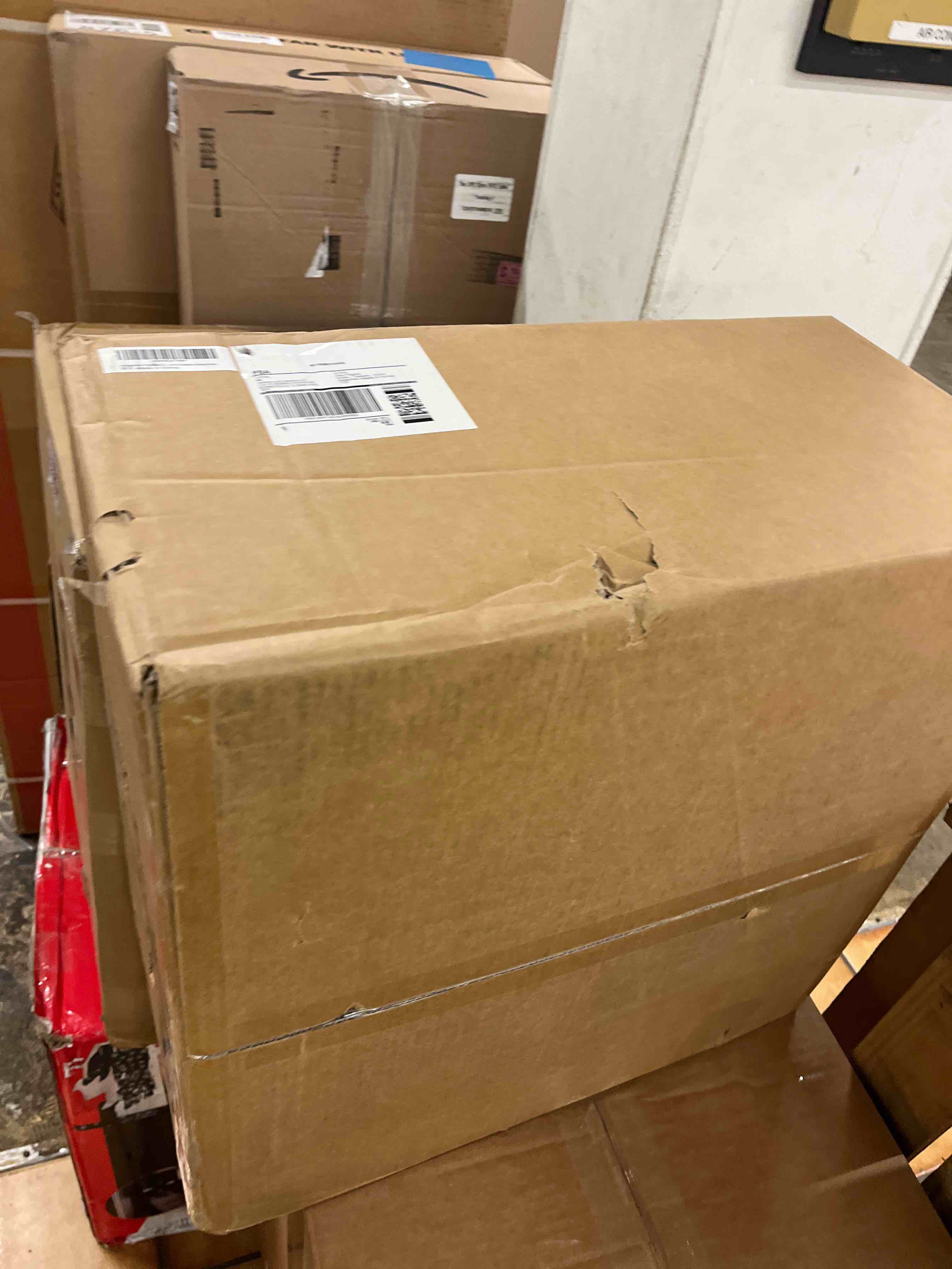 Condition photo showing New/Like New for Fandelier Ceiling Fan with Light 20” Gold Flower Chandelier Ceiling Fan with Lihgts Remote Control Modern Crystal for Girl's Bedroom,Nursery,Living Room