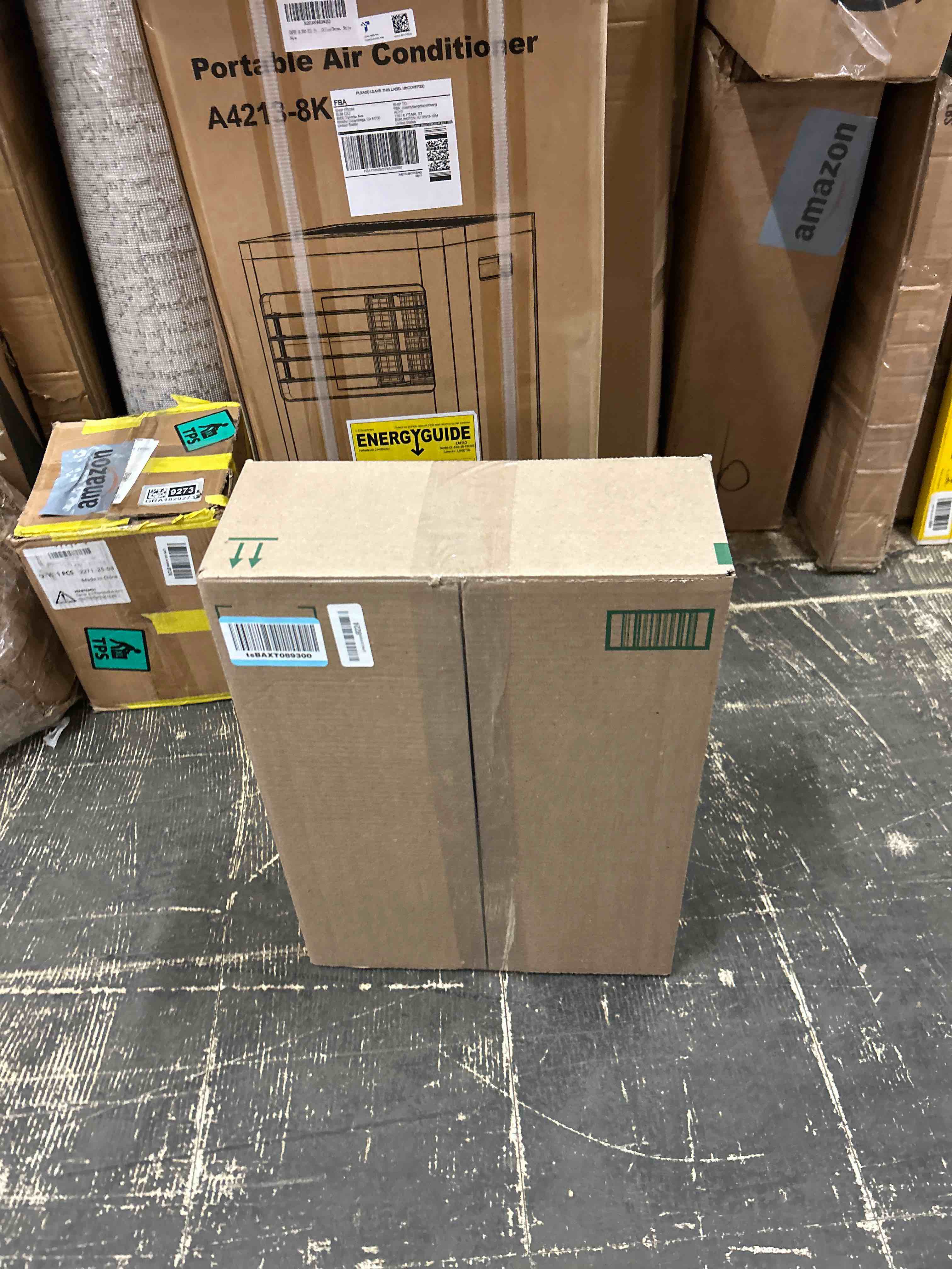 Condition photo showing New/Like New for 13x17 Picture Frame Brown for Wall Hanging, Wall Mounting Horizontally or Vertically, 13 x 17 Wall Gallery Poster Photo Frame with Shatter Resistant Plexiglass, Brown