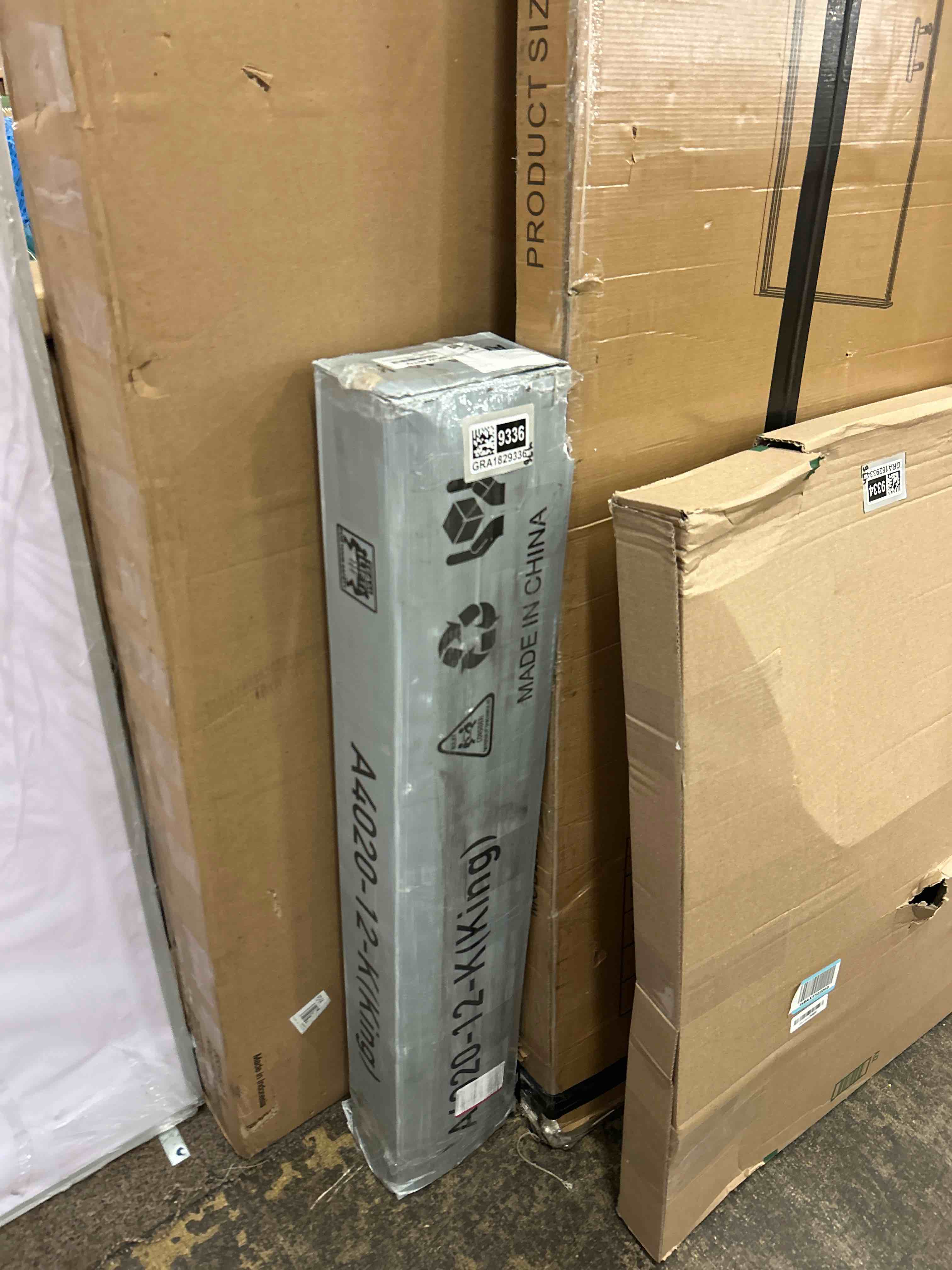 Condition photo showing New/Like New for Metal Bed Frame,King Size Bed Frame with Storage Space,Heavy Duty Sturdy Mattress Foundation,Easy Assembly,No Box Spring Needed,Black,12 Inch,King