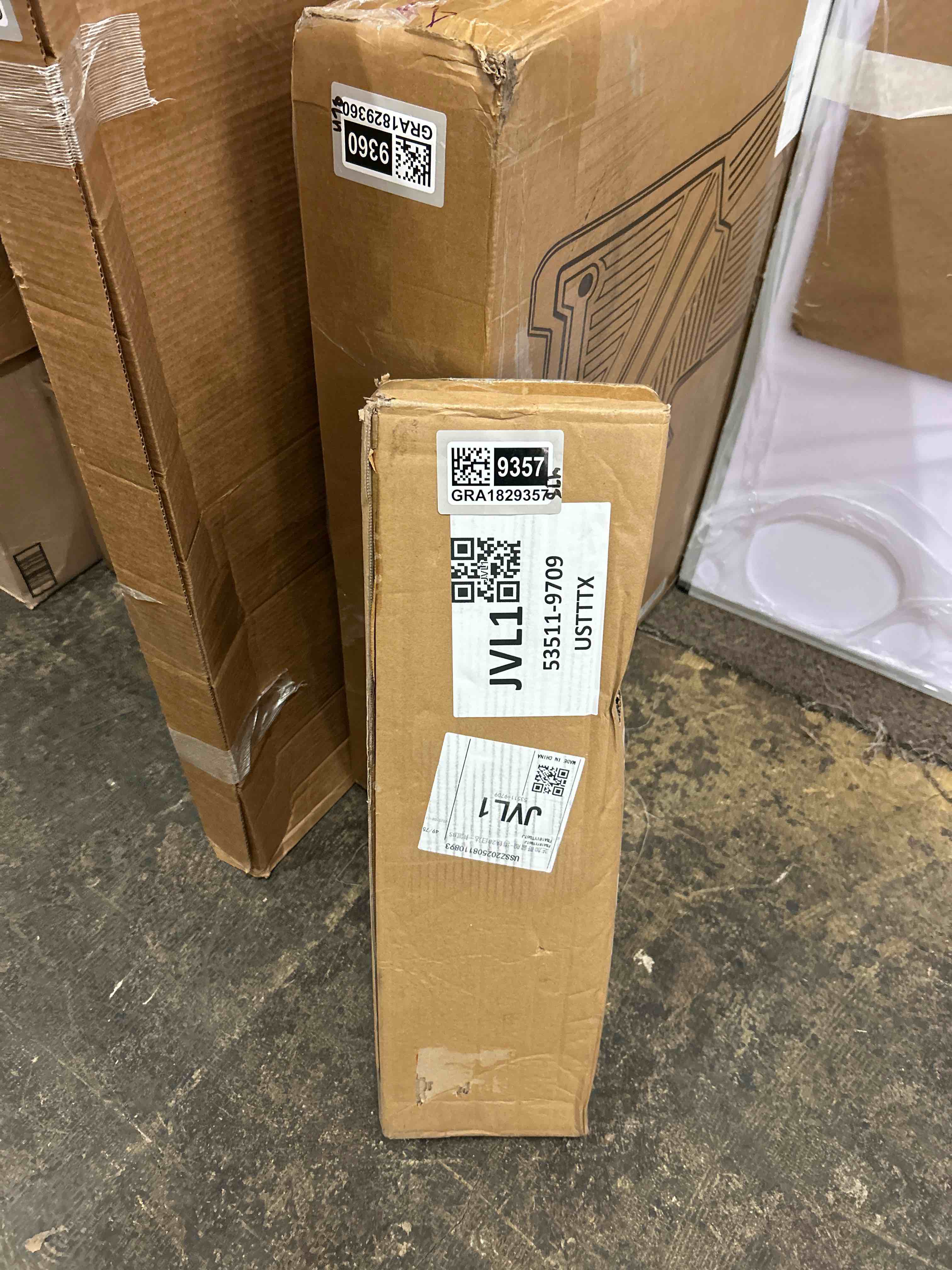 Condition photo showing New/Like New for Floating Shelves for Wall, Set of 2 Rustic Wood 24 Inches Wall Mounted Shelves for Bathroom?Bedroom, Living Room &Kitchen, Heavy Duty Display Picture Ledge Shelf for Home Decor Storage Brown