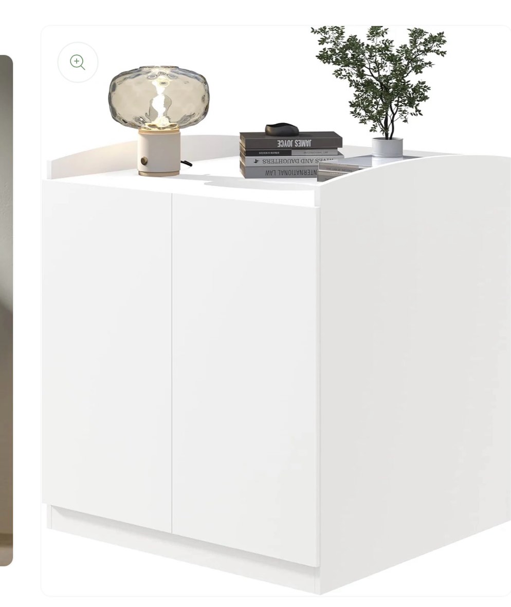 modern litter box enclosure furniture with adjustable shelf and storage