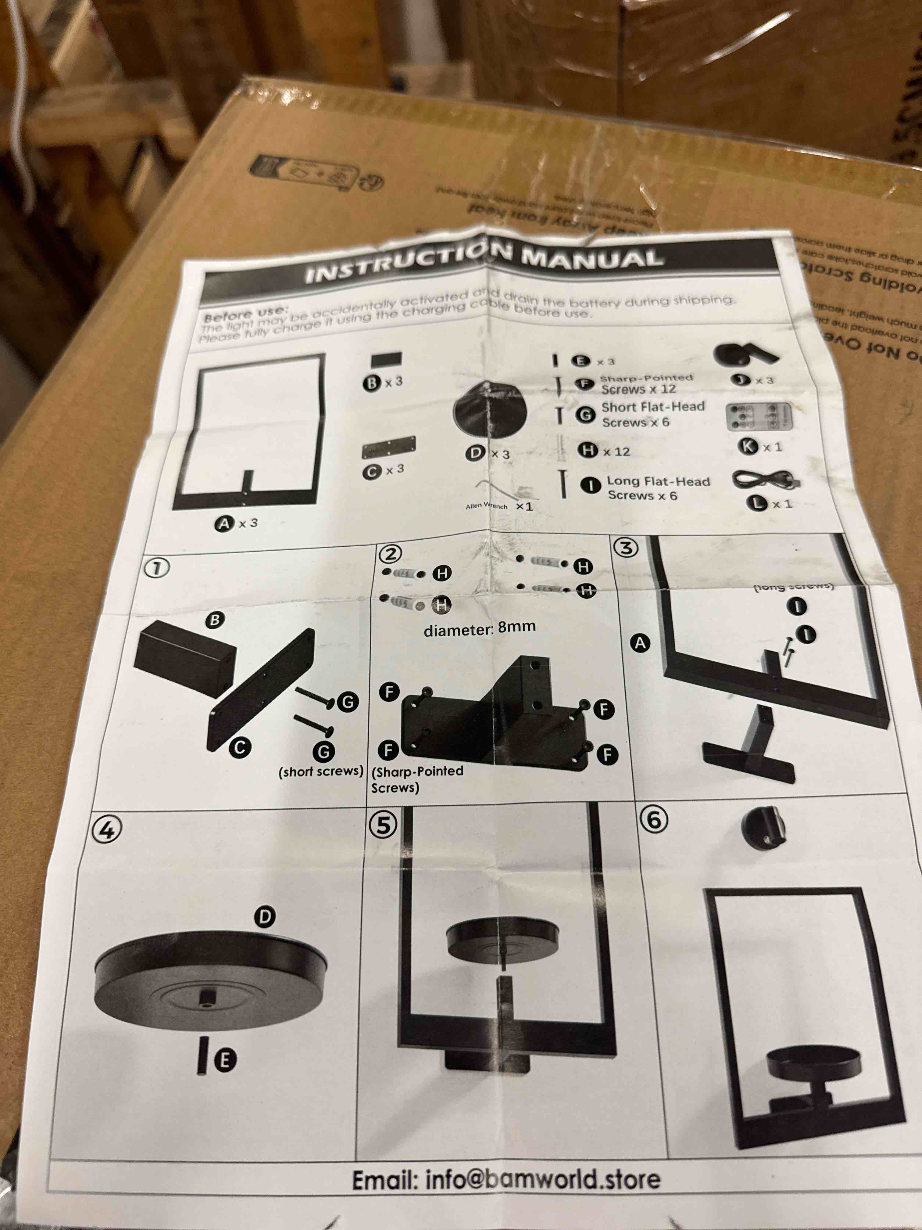 Condition photo showing New/Like New for indoor plant stand with 3 spotlights, wall-mounted hanging planter set for living room, entryway or patio, 3-pack (set of 3)