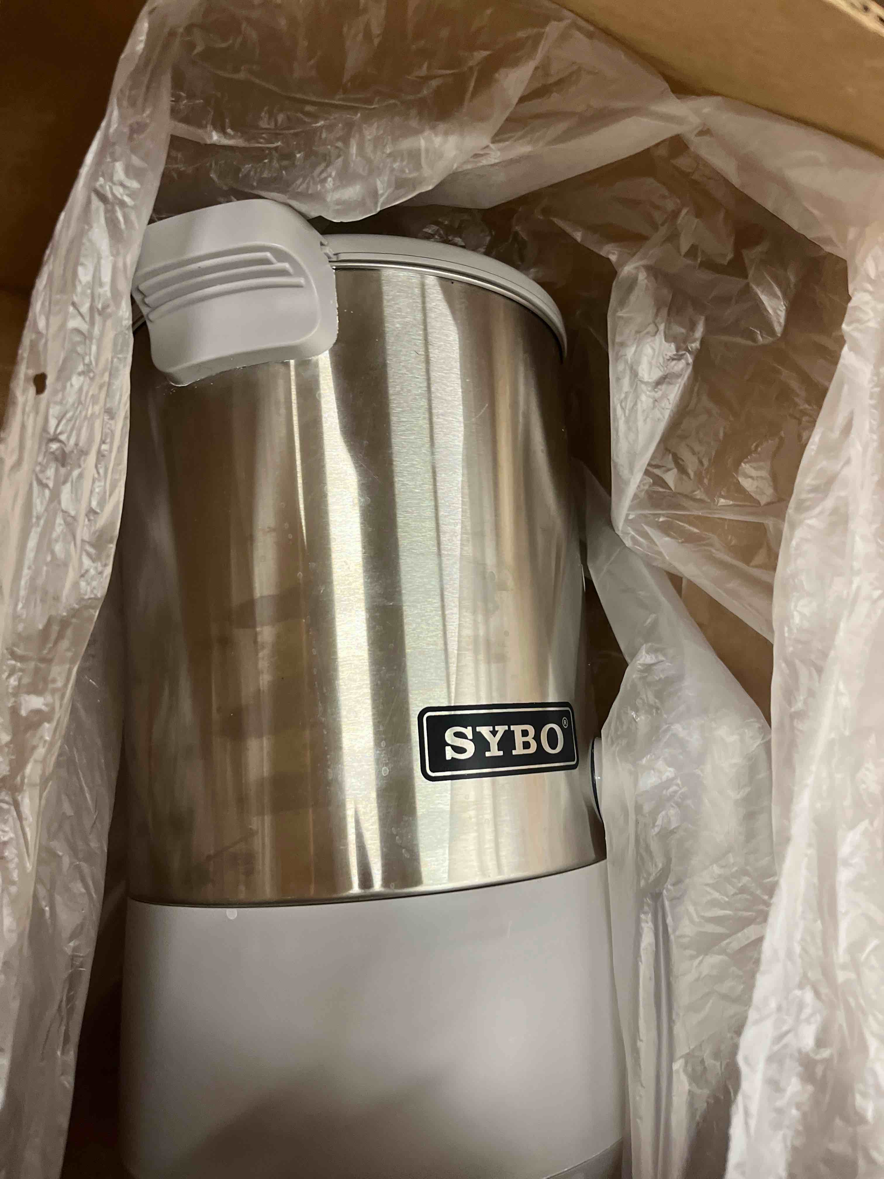 Condition photo showing Good Condition for SYBO Commercial Grade Stainless Steel Percolate Coffee Maker Hot Water Urn for Catering, 50-Cup 8 L, Grey