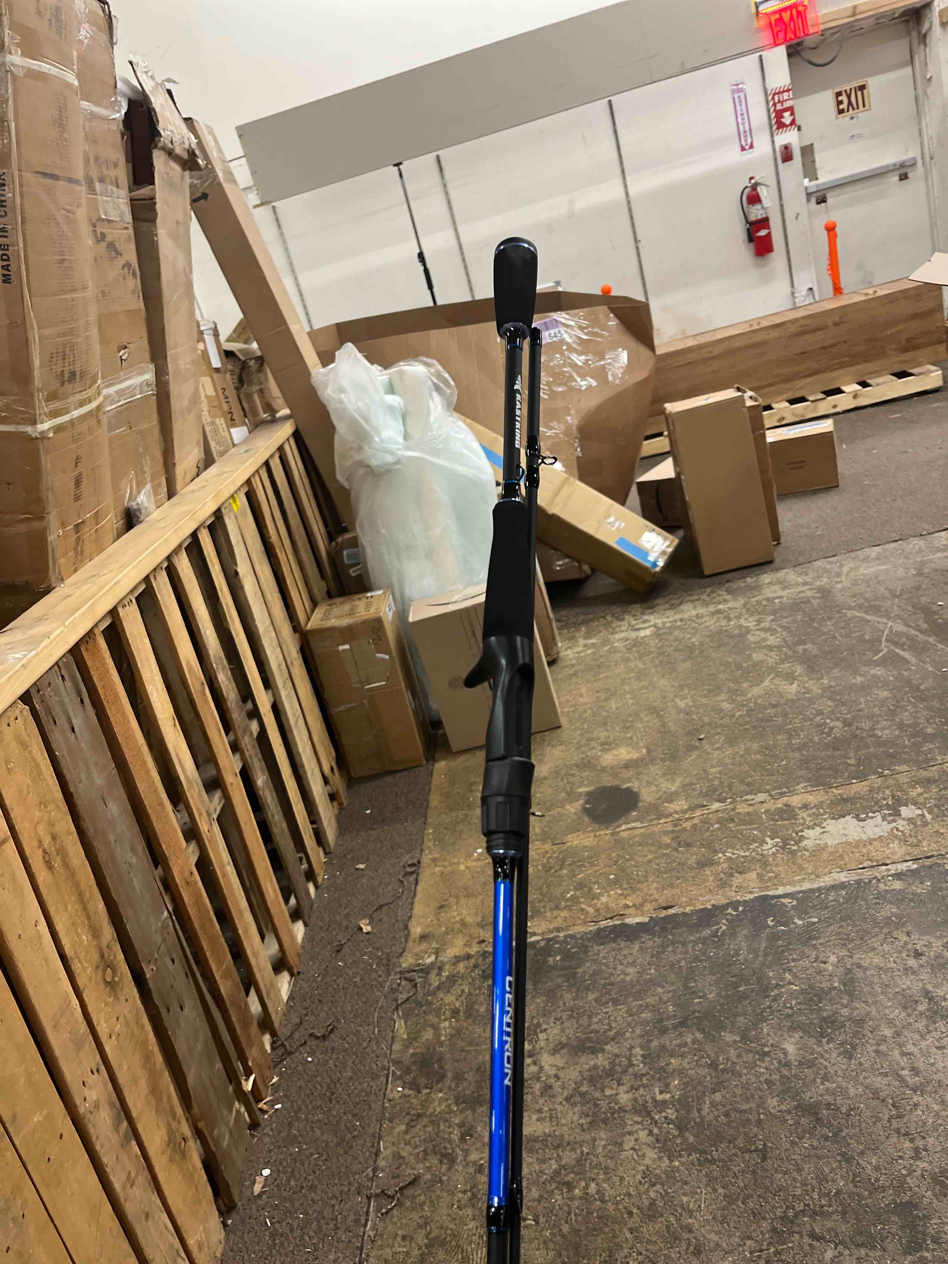 Condition photo showing Good Condition for KastKing Centron Fishing Rod and Reel Combo, Spinning & Baitcasting Combos, IM6 Graphite 2Pc Blanks, Stainless Steel Guides with Ceramic Rings, Contoured EVA Handles & Fighting Butt