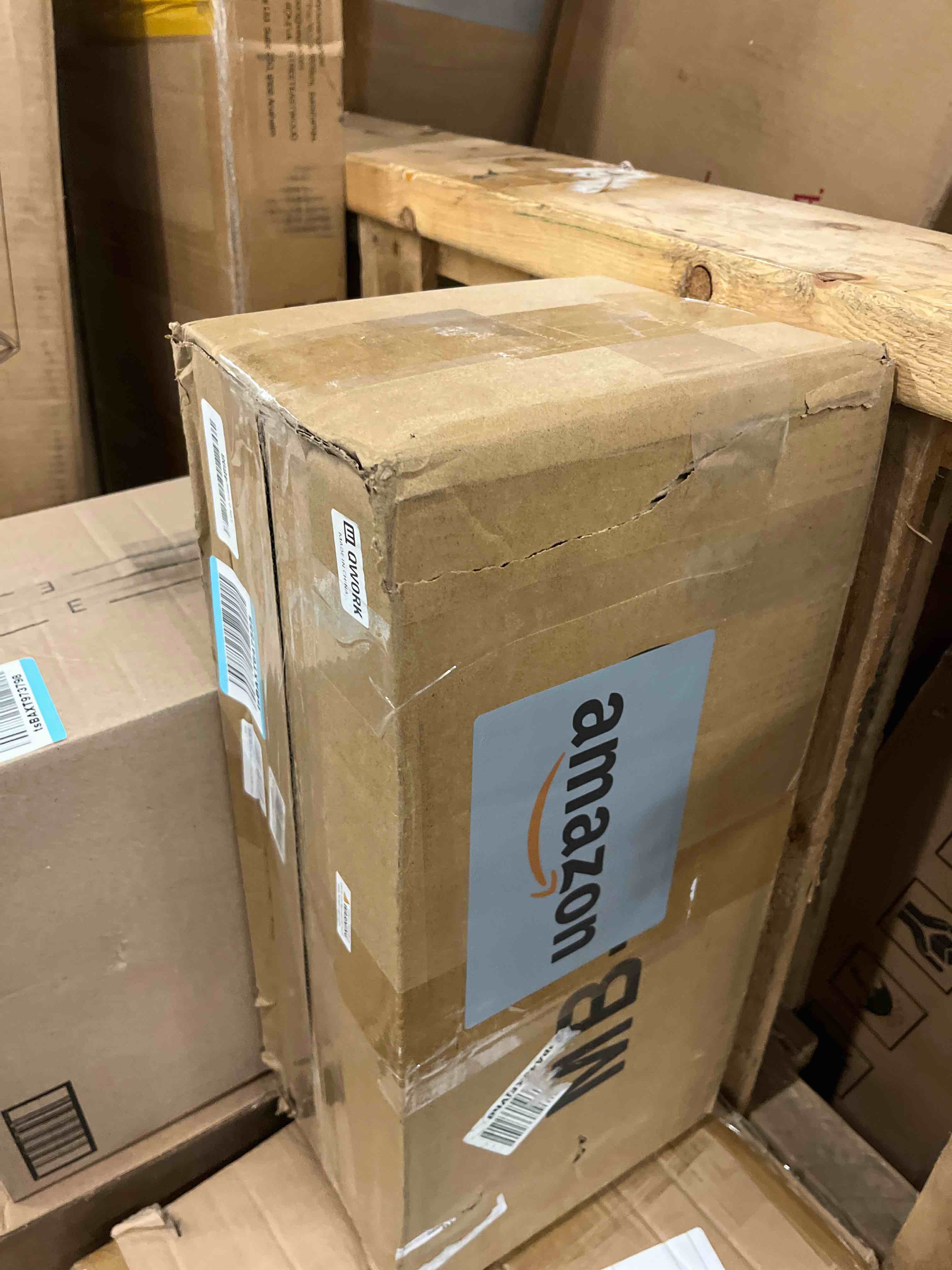 Condition photo showing New/Like New for QWORK Triple Beam Mechanical Balance, 2610g/0.1g Lab Analytical Weight Set, Triple Beam Scale with Zero Adjustment Knob, No Need Battery