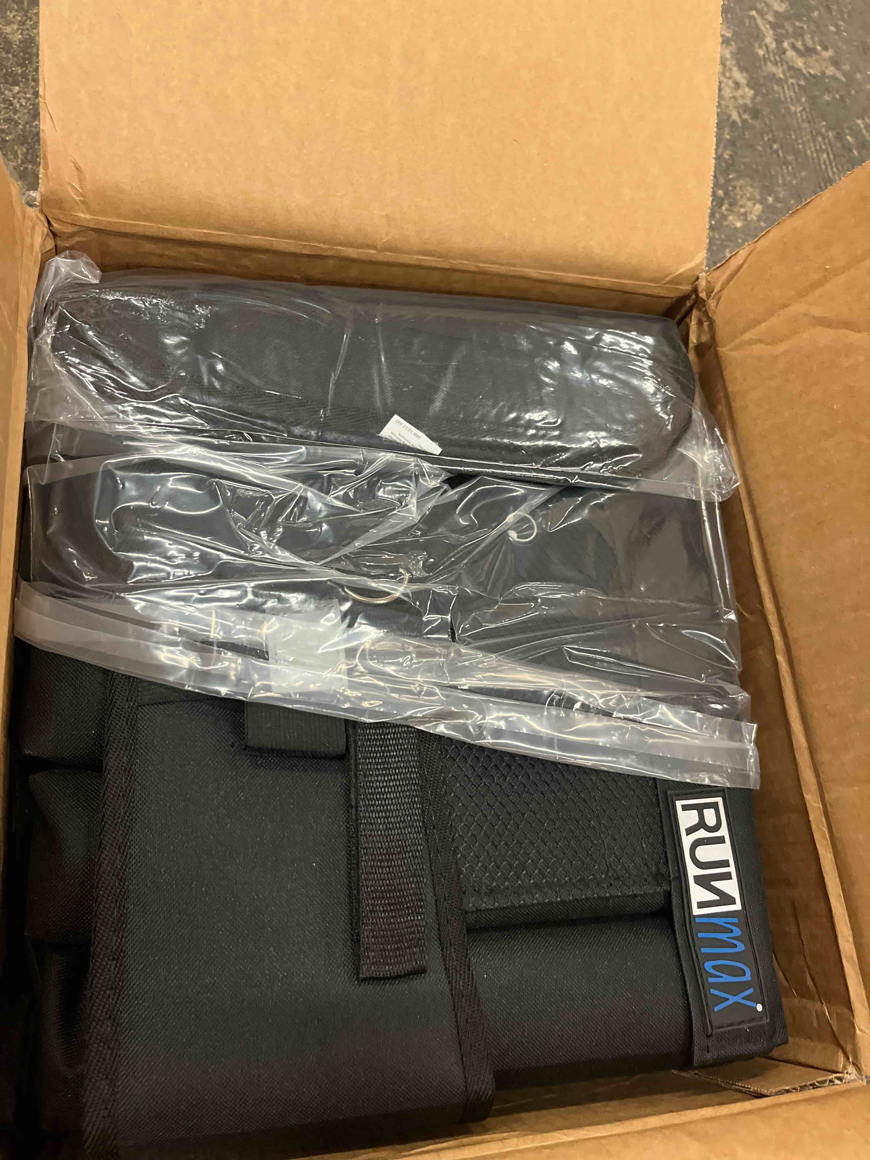 Condition photo showing New/Like New for RUNmax 20LBS - 150LBS Adjustable Weighted Vest Wtih Shoulder Pads Option for Men and Women