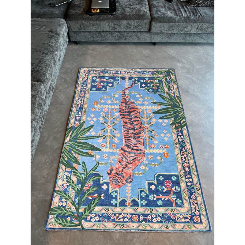Condition photo showing New/Like New for Rositha Performance Washable Animal Print Indoor / Outdoor Rug (3’11 x 5’11)
