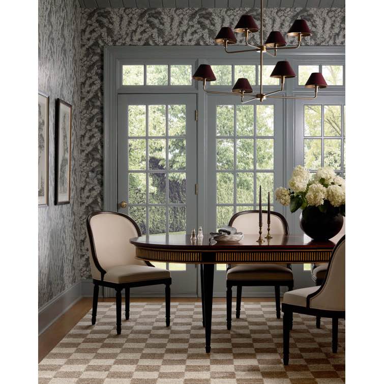 Condition photo showing New/Like New for CHRIS LOVES JULIA X LOLOI CALVIN PEBBLE/IVORY AREA RUG 7FT10X10