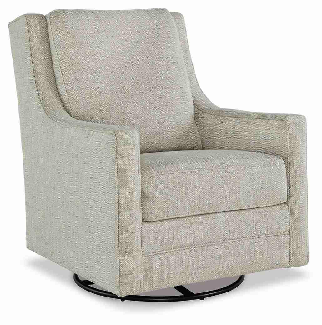 Condition photo showing New/Like New for Kambria Upholstered Swivel Accent Chair 