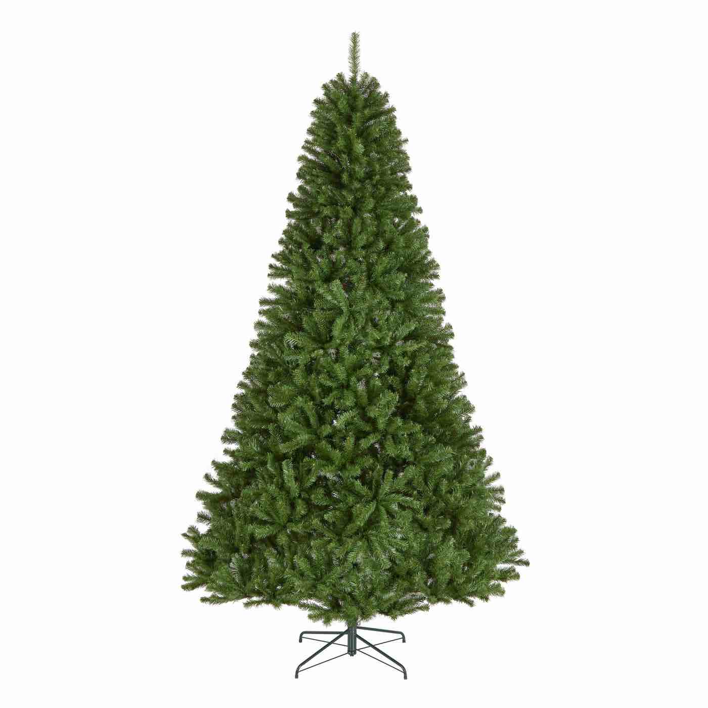 Condition photo showing New/Like New for National Tree Company 9ft. Pre-Lit North Valley Spruce Artificial Christmas Tree with Clear Lights and Stand
