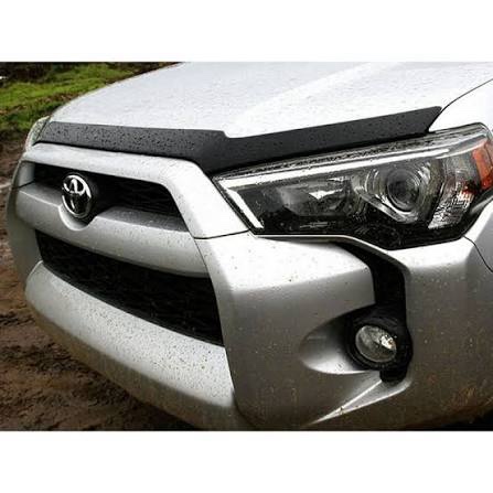 auto ventshade [avs] aeroskin hood protector | low profile / flush mount | matte black, 1 pc | 377079 | fits 2016 - 2022 toyota tacoma
