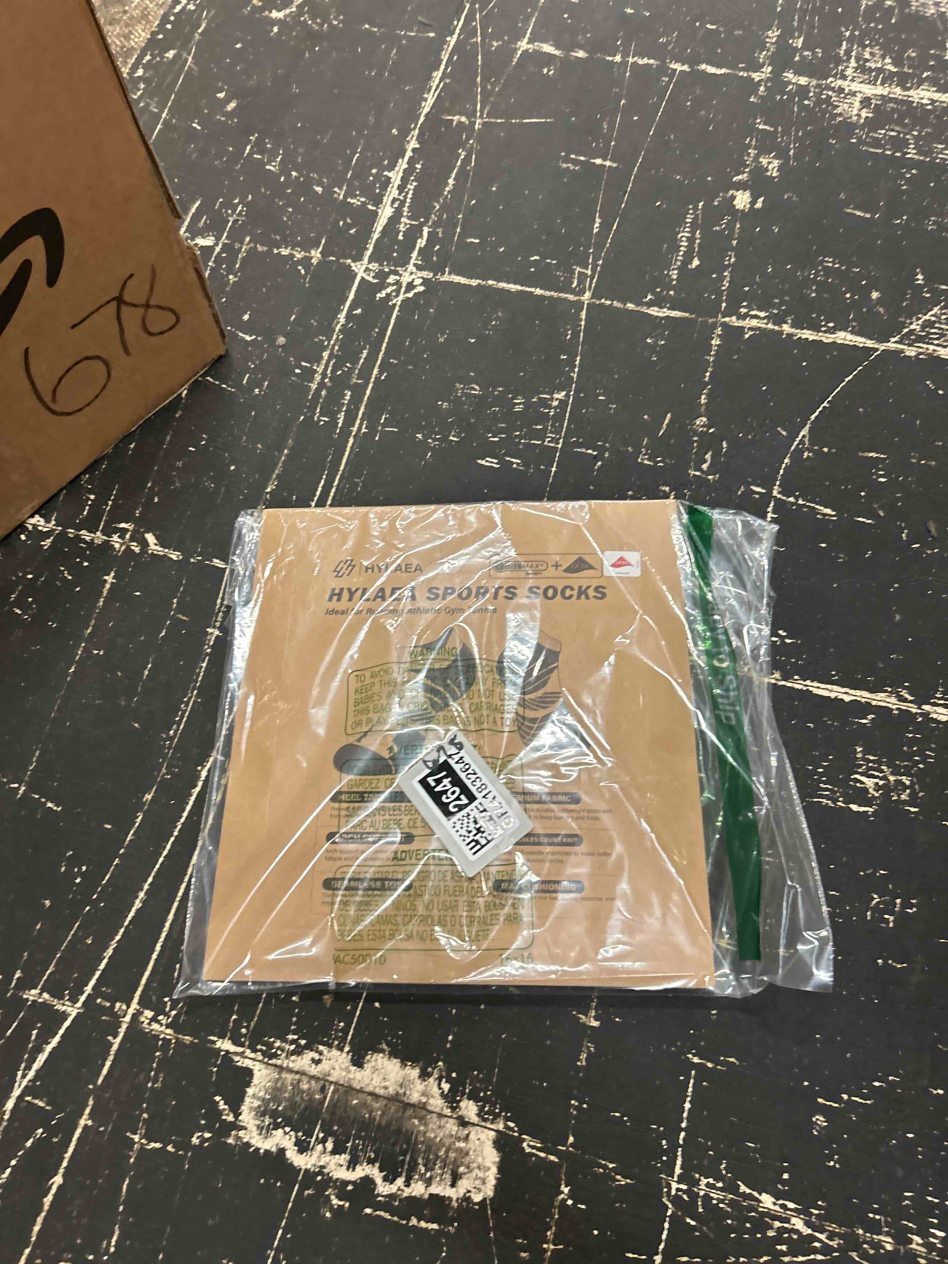 Condition photo showing New/Like New for hylaea no show running athletic anti-blister wicking coolmax socks, seamless anti-odor