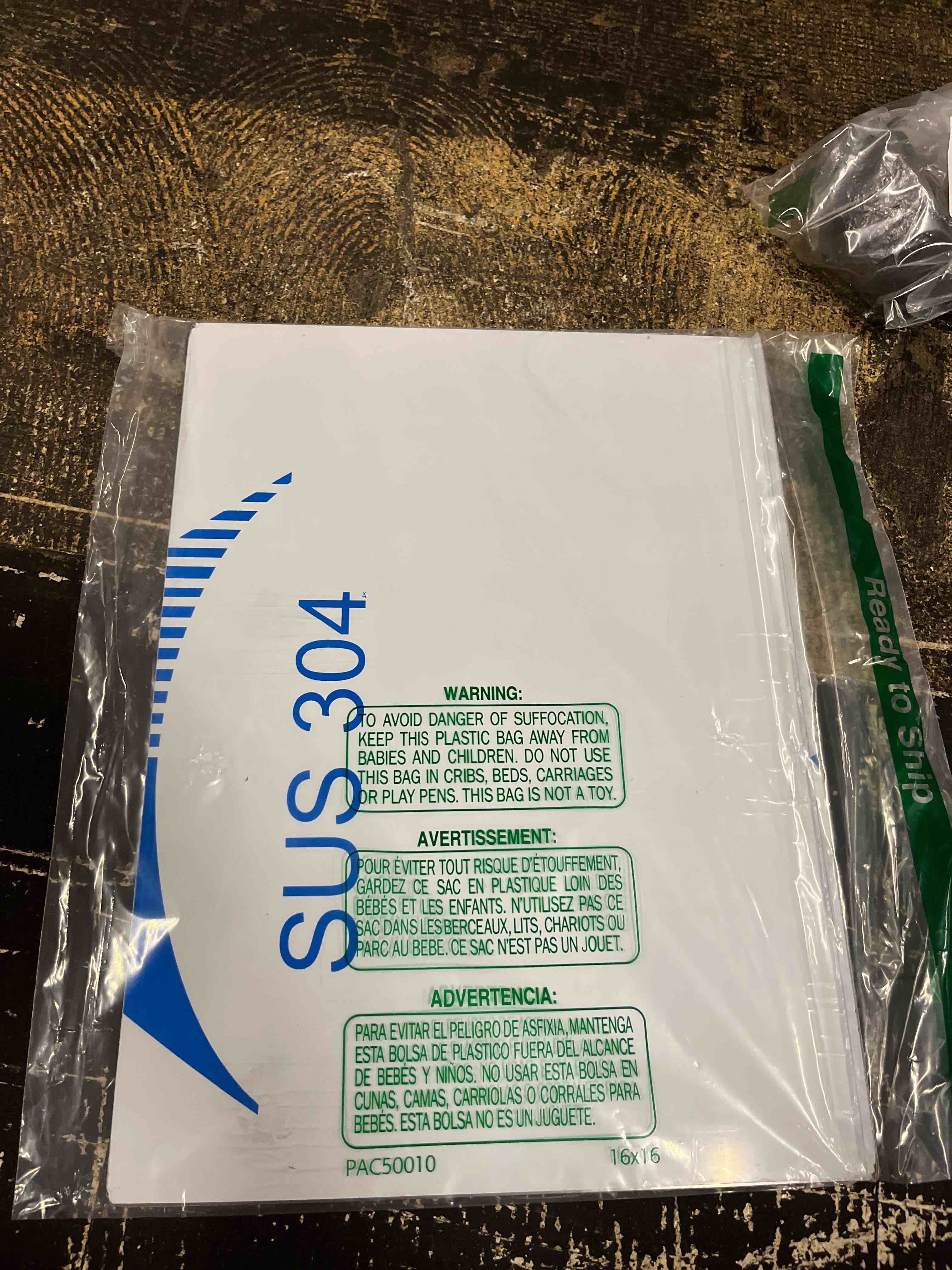 Condition photo showing New/Like New for photect 304 stainless steel sheets, 15'' x 15'' x 1/8'' thickness stainless steel plates shim plate metal sheet for kitchen diy crafting
