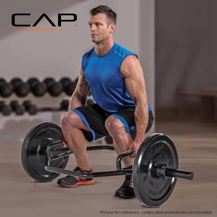 Condition photo showing New/Like New for cap barbell olympic trap bar 