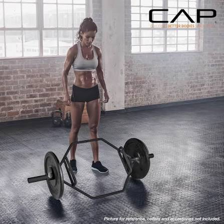 cap barbell olympic trap bar 