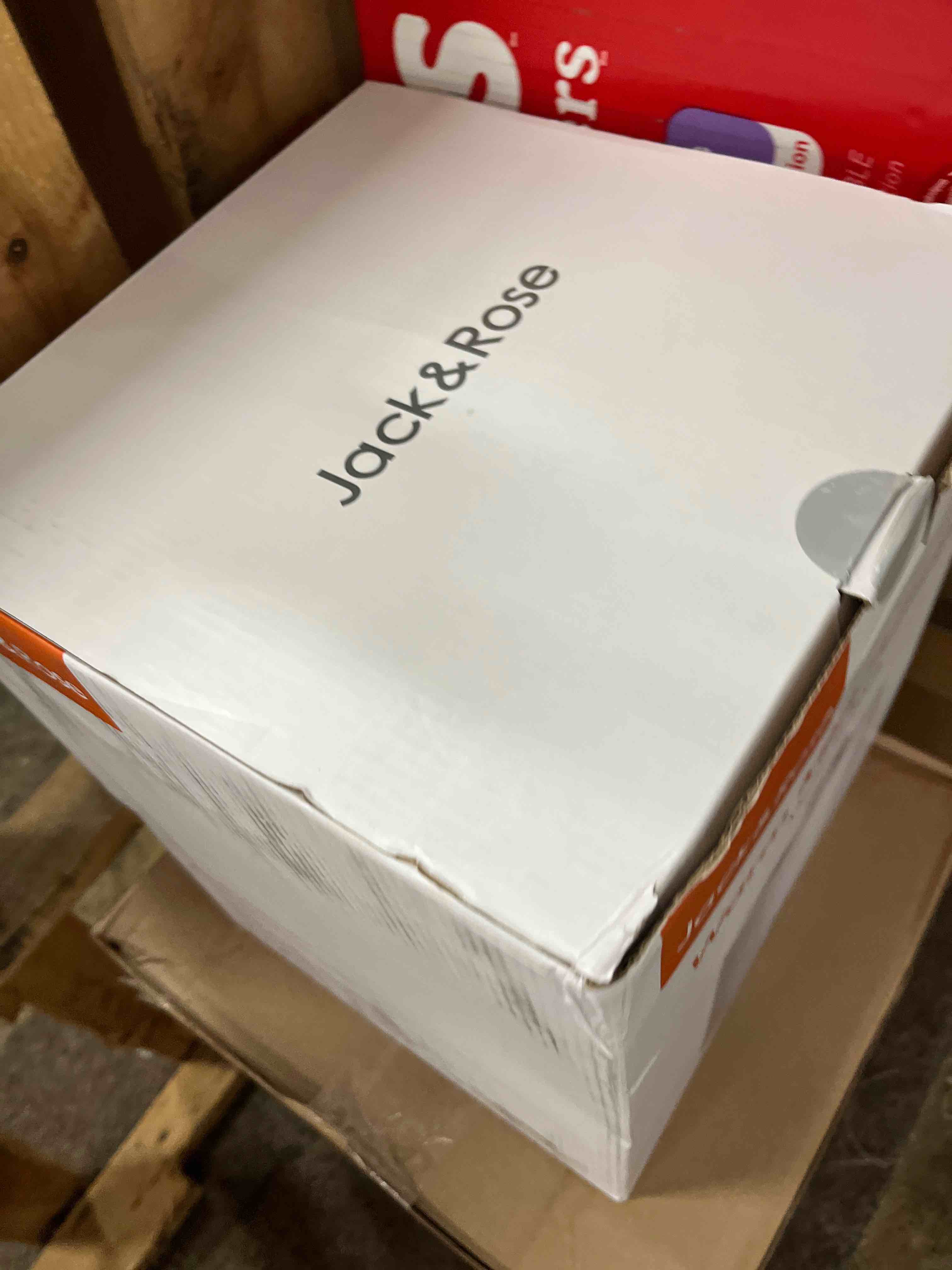 Condition photo showing New/Like New for jack & rose warm mist humidifier for bedroom, 3l/100oz stainless steel eh30ua