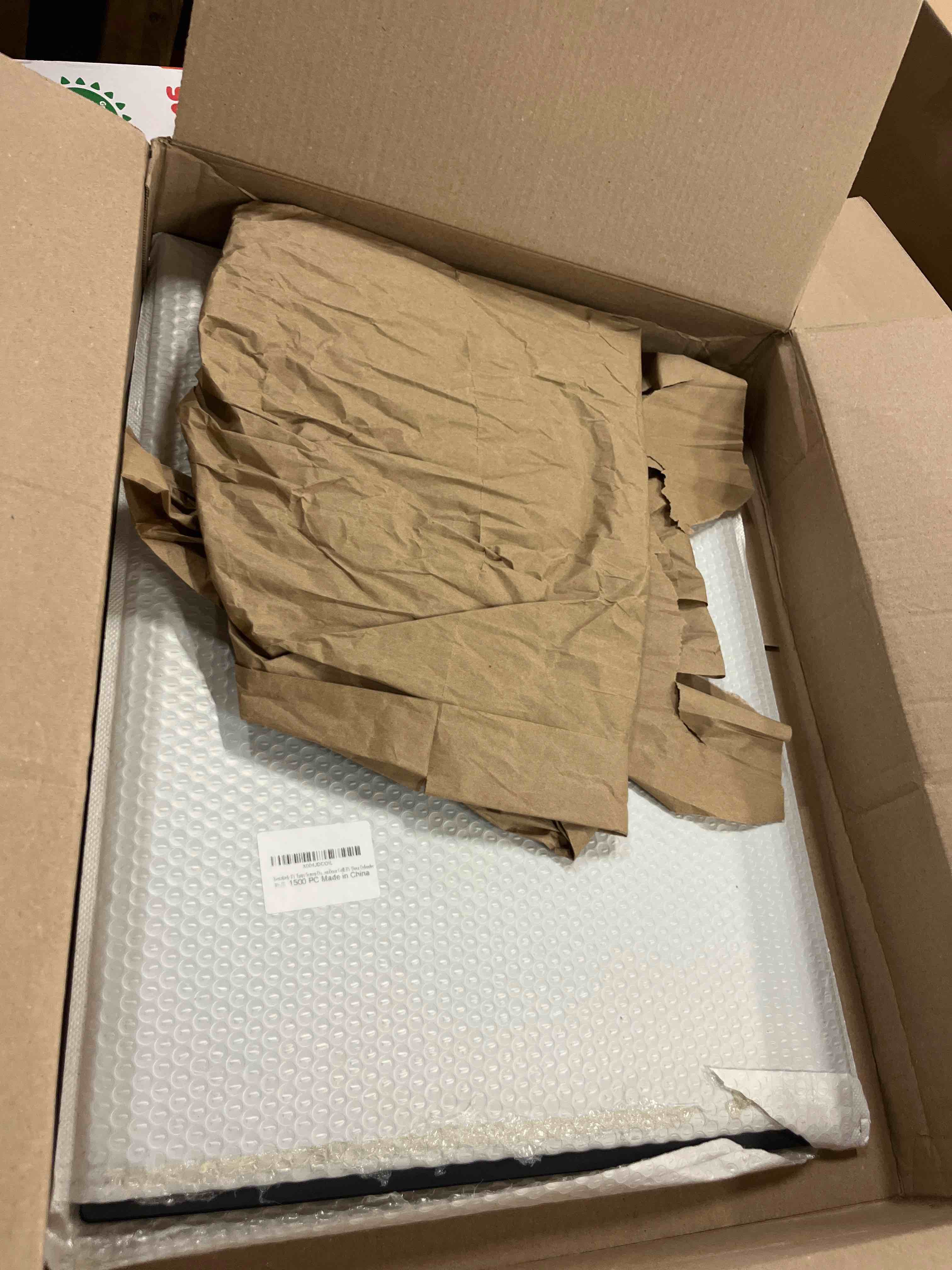 Condition photo showing New/Like New for rv entry screen door grille,upgraded adjustable 16-32 in width, 21.25 in height, metal entry screen door protector,camper screen door grill,rv door defender