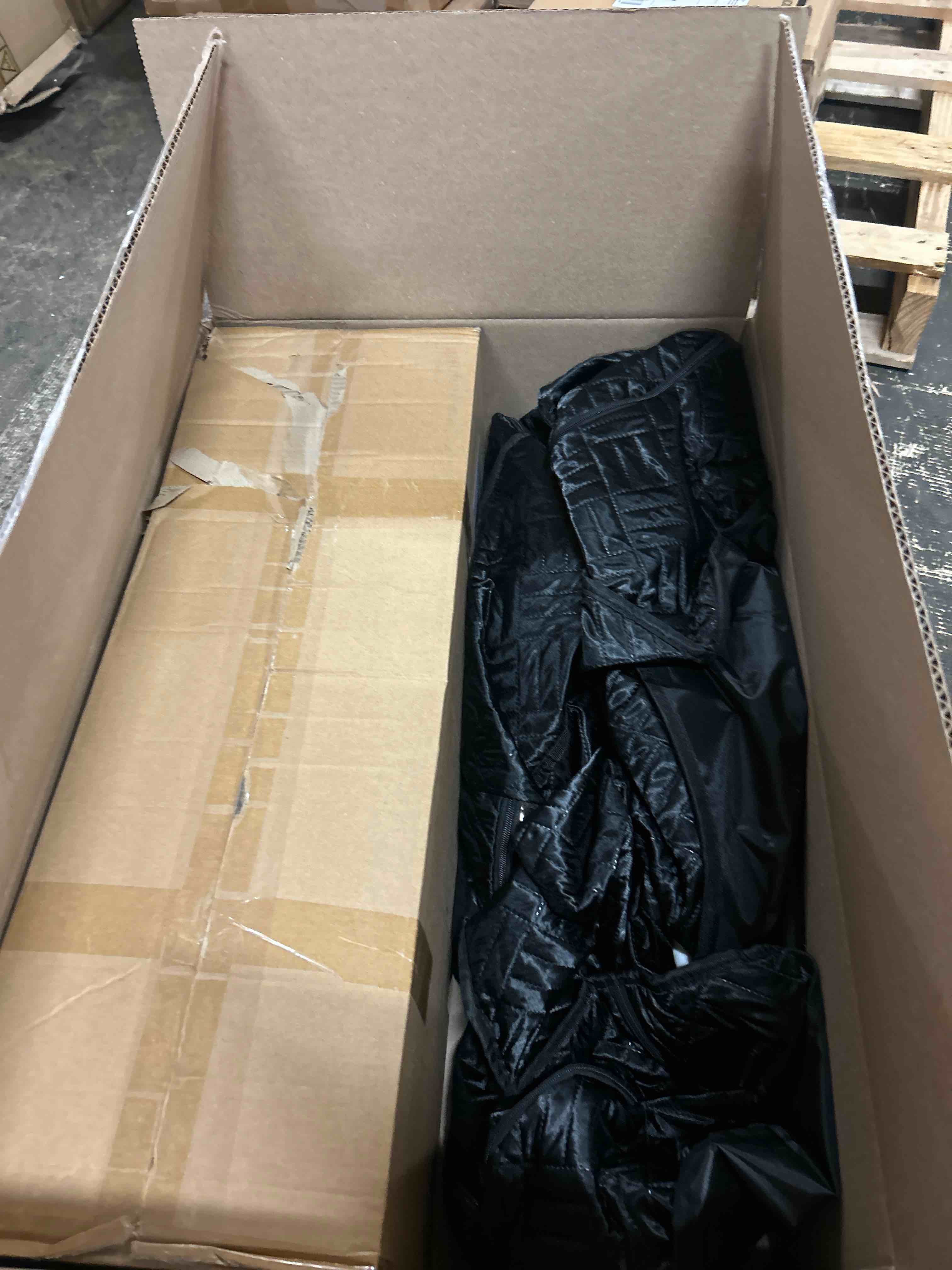 Condition photo showing Good Condition for nirvix sauna box, portable steam sauna for home with 1000w 3l steamer, 9-level temperature control & remote, with foldable chair, for relaxation, detox & indoor/outdoor use (2.6' x 2.6' x 5.9')