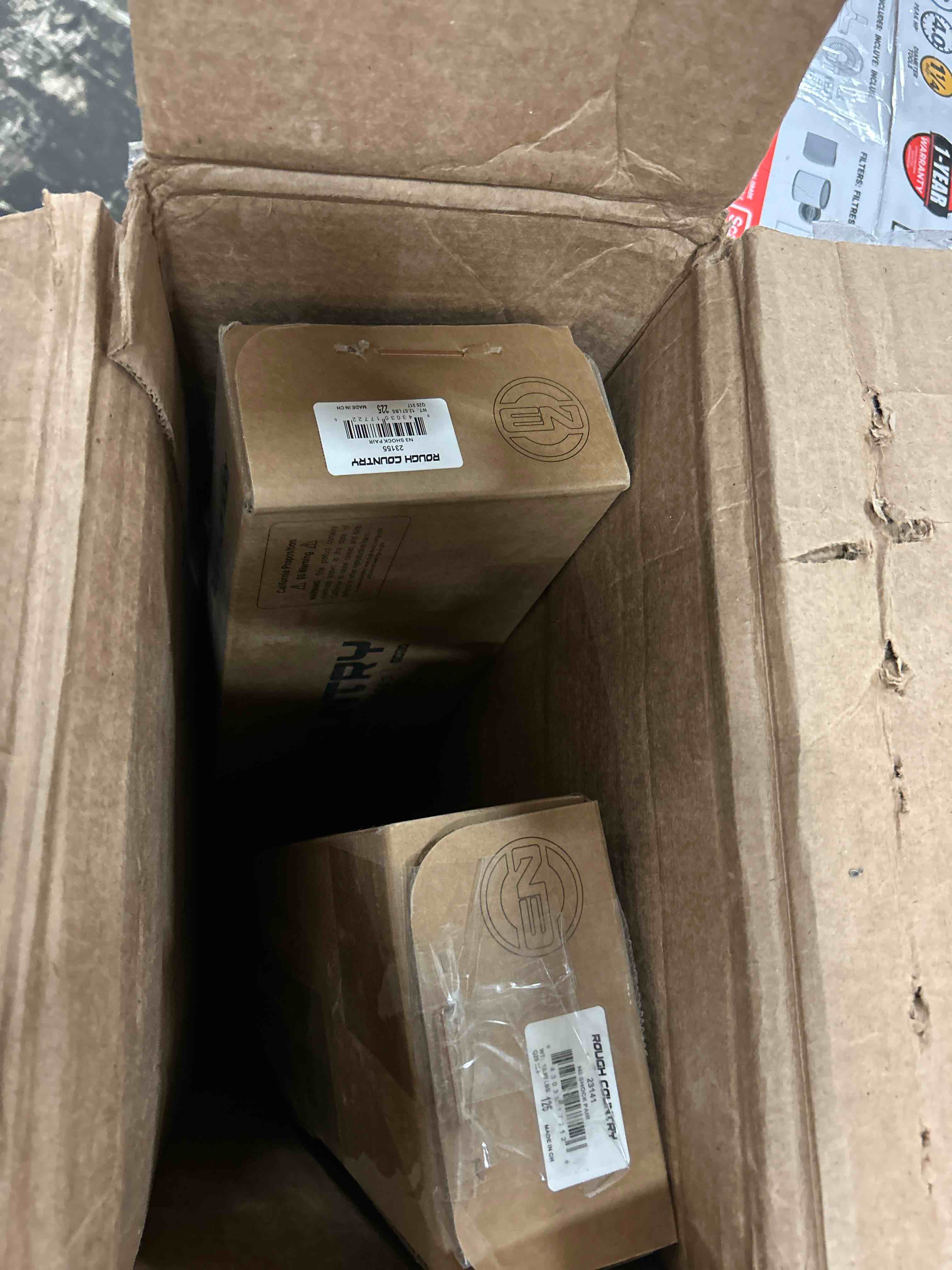 Condition photo showing New/Like New for rough country 0-4" n3 rear shock absorbers for 07-24 chevy/gmc 1500-23141_a