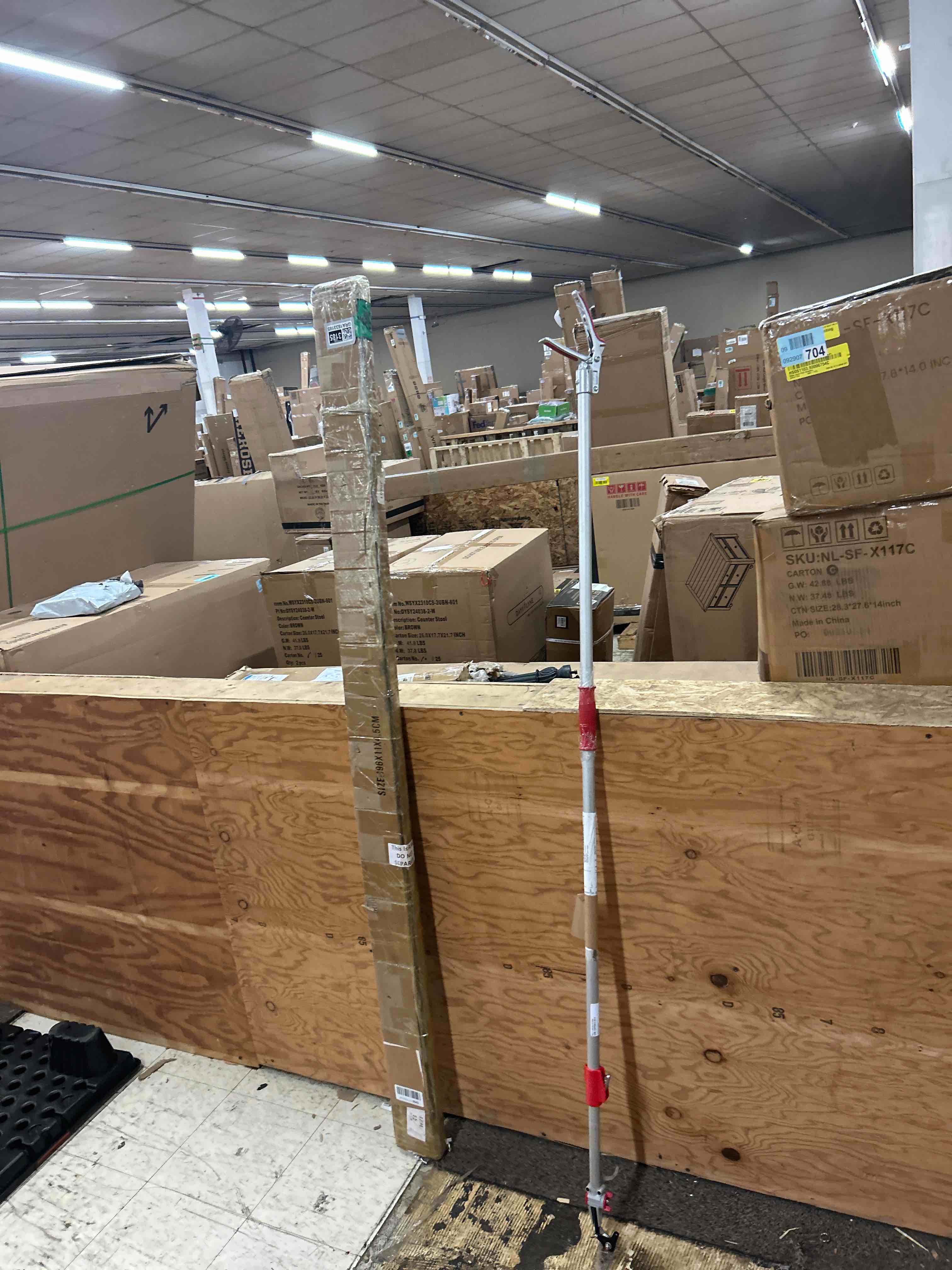 Condition photo showing New/Like New for 7.3ft snake catcher tongs grabber professional traps stick heavy duty auminum alloy pick-up handing tools