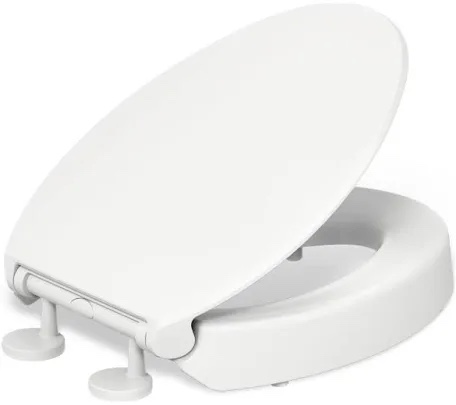 Condition photo showing New/Like New for kohler k-25875 hyten elongated closed-front toilet seat - white