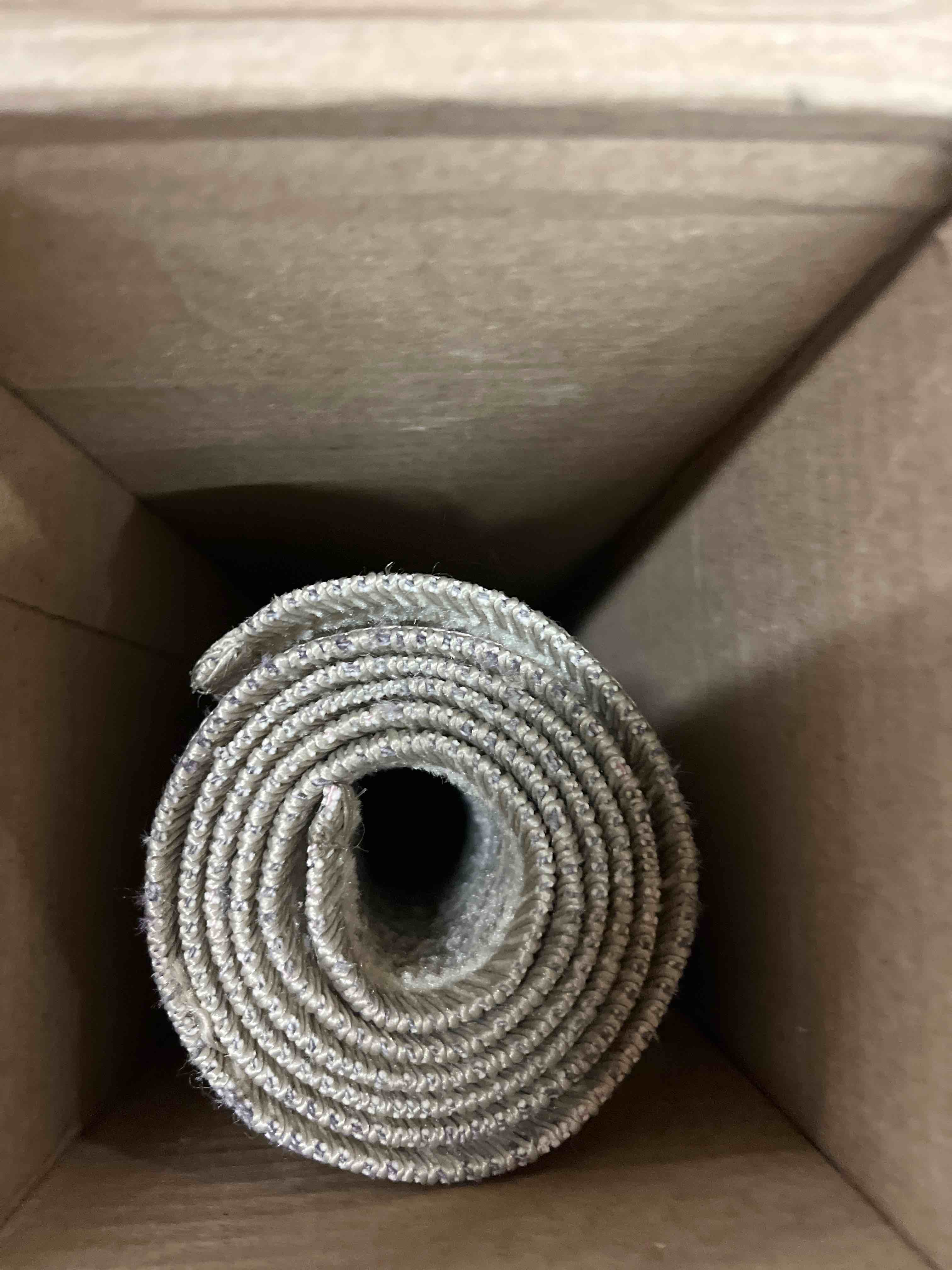 Condition photo showing New/Like New for loloi chris loves julia rosemarie 2'-7" x 4' accent rug in ivory/natural - classic no-shed, soft living room, antique inspired modern for living area, bedroom, dining room