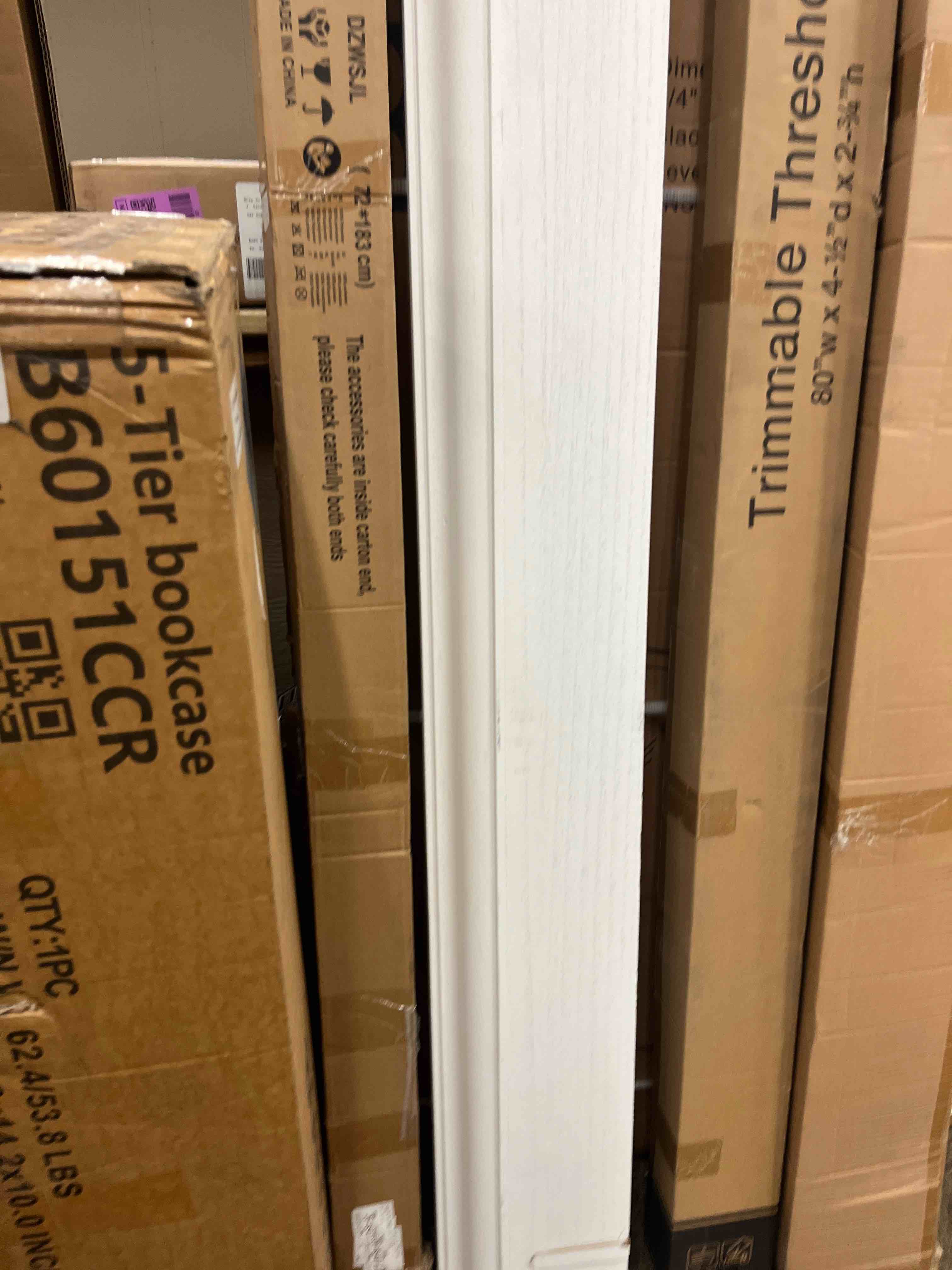 Condition photo showing Good Condition for melannco arlington floating wall shelf for bedroom, living room, nursery, 20-inch, white