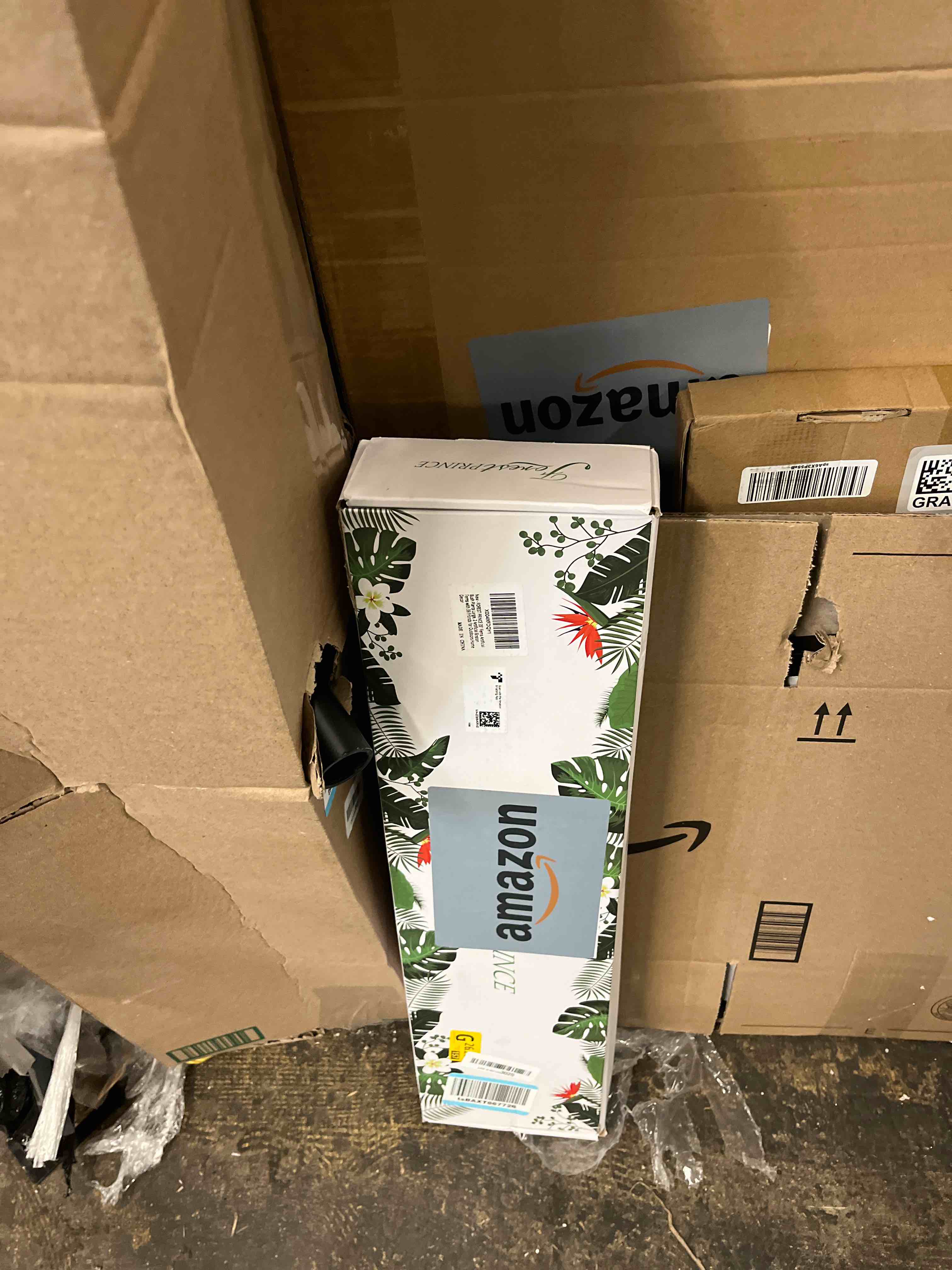Condition photo showing New/Like New for forest prince 35" ferns artificial bush plants large, 2 artificial boston ferns with 39 fronds for outdoors home decor