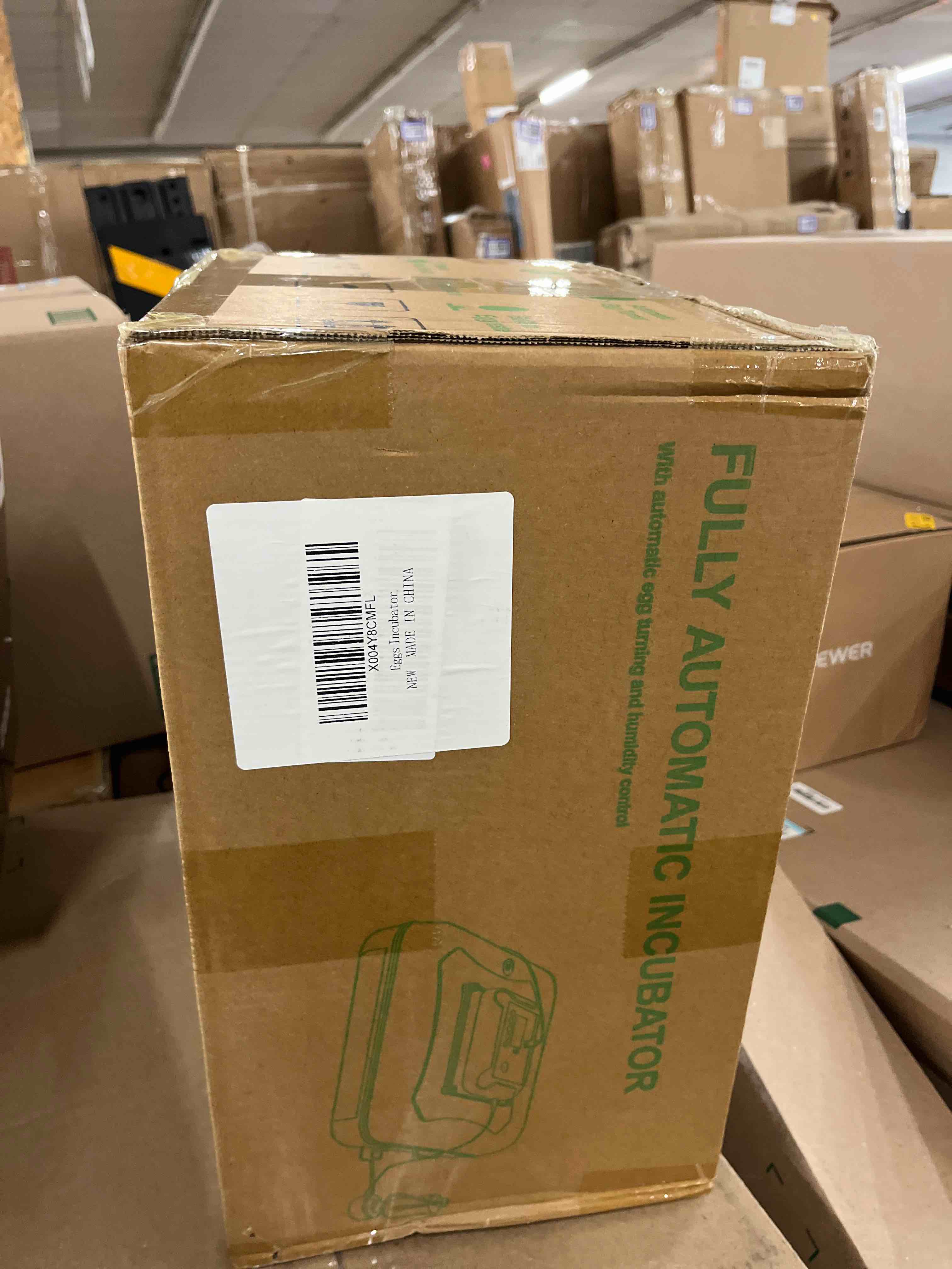 Condition photo showing New/Like New for 25 eggs incubator, incubators for hatching eggs, with automatic egg turner and temperature & humidity control, egg candler, for hatching quail, chicken, duck, goose eggs
