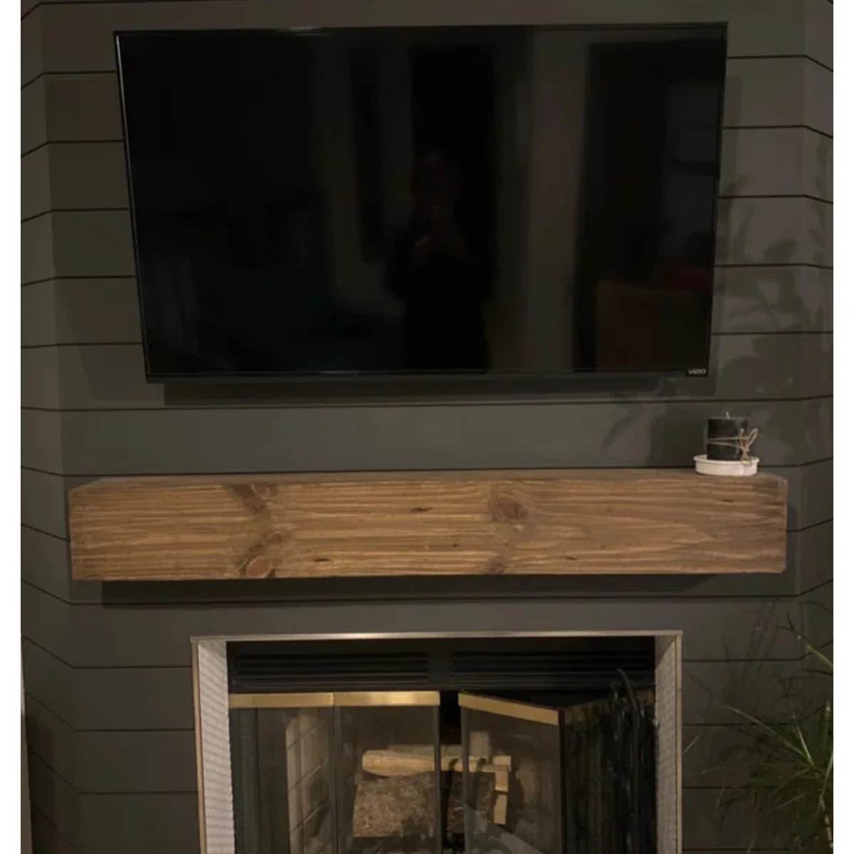 Midwood Rustic XL Fireplace Shelf Mantel