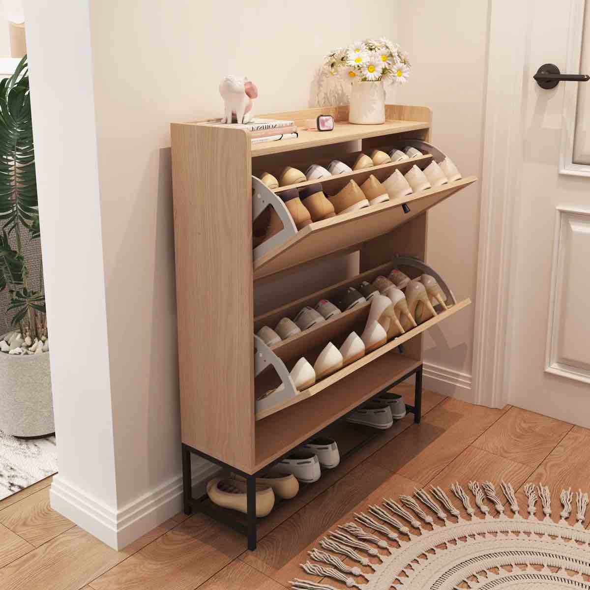 Clie 20 Pair Shoe Storage Cabinet 
