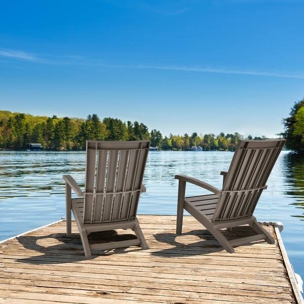(3 BOXES) Weather-resistant Outdoor Adirondack Chair