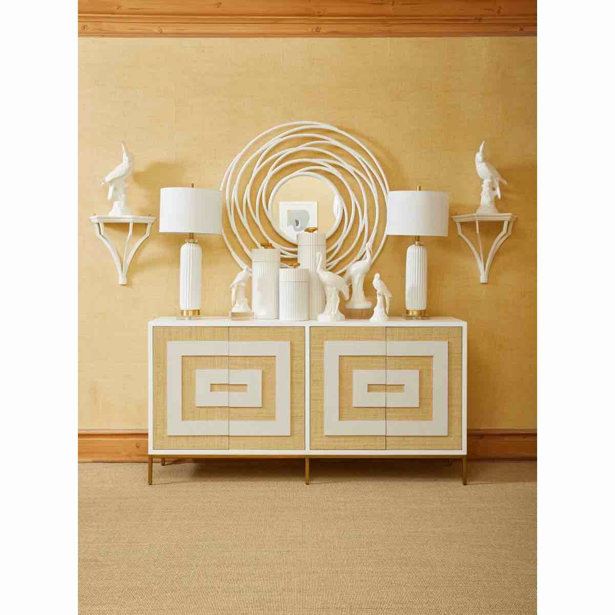 Sheraton Diamond Maple Accent Shelf