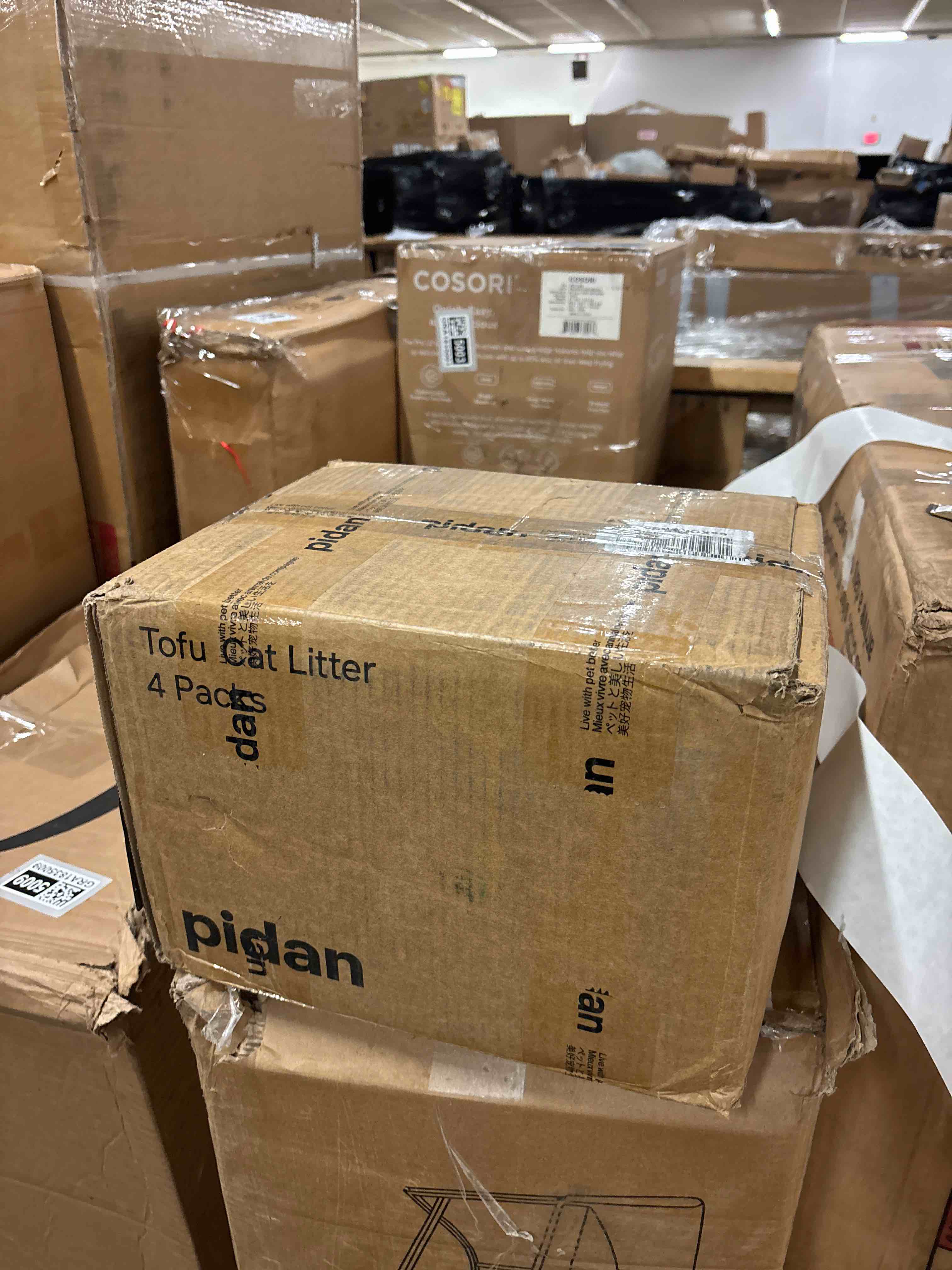 Condition photo showing New/Like New for Pidan Tofu Cat Litter Clumping,Flushable,Ultra Absorbent and Fast Drying, 100% Natural Ingredients Litter,Solubility in Water,Really Dust-Free,Less Scattering (5.3lb×4bags)