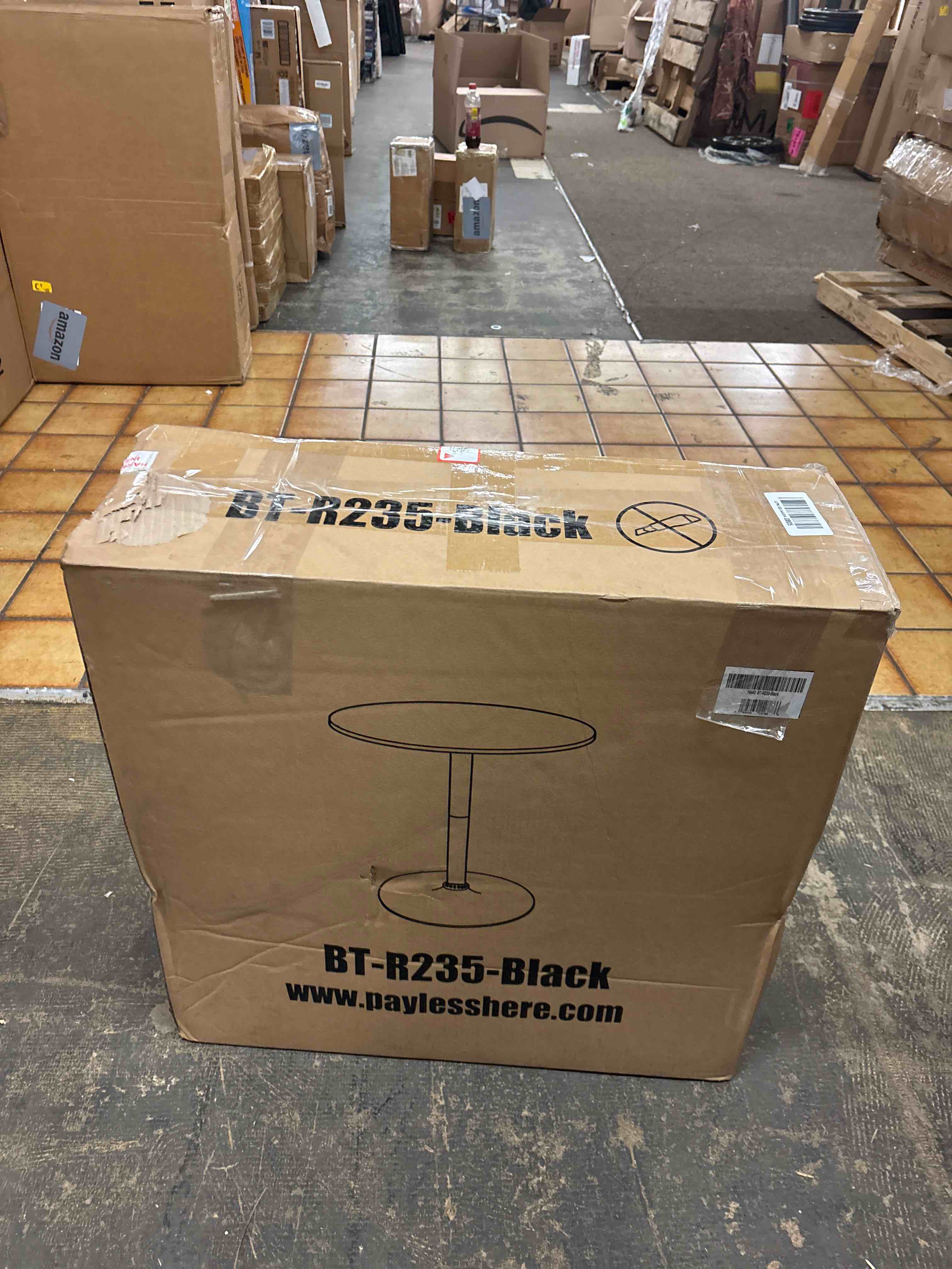 Condition photo showing New/Like New for FDW Bistro Pub Table 40 Inch Height Cocktail Table Round Bistro Bar Table for Home and Kitchen Dining