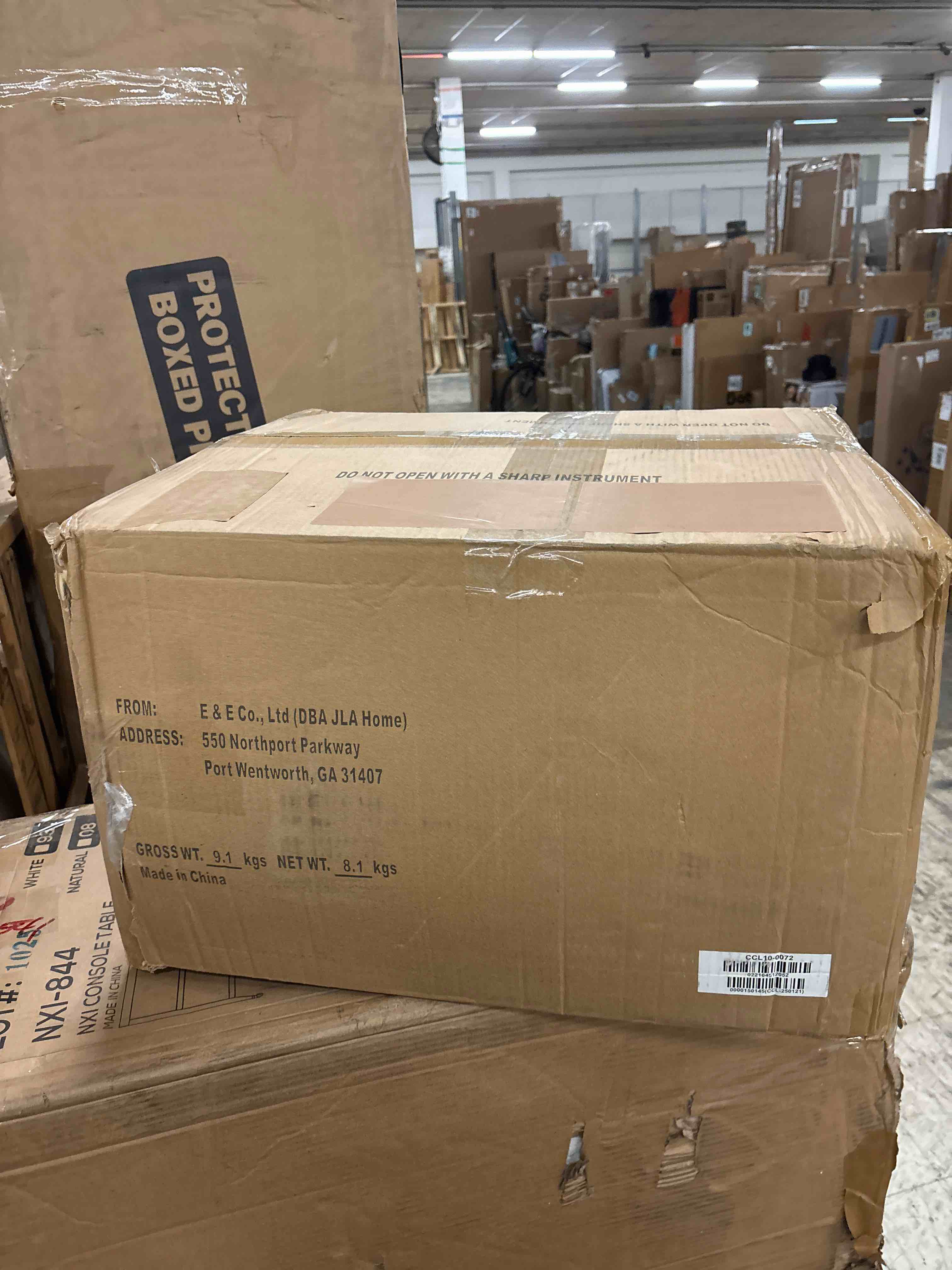 Condition photo showing New/Like New for Croscill Galleria 4-Piece Comforter Set, Blue