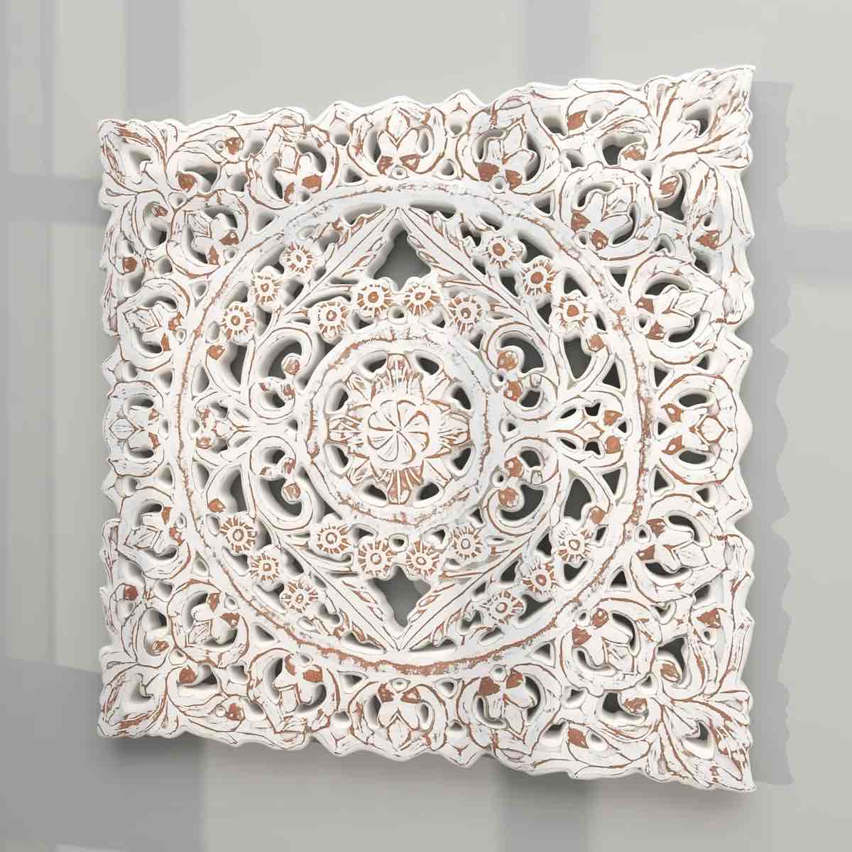 Condition photo showing New/Like New for Floral Medallion Wall Décor