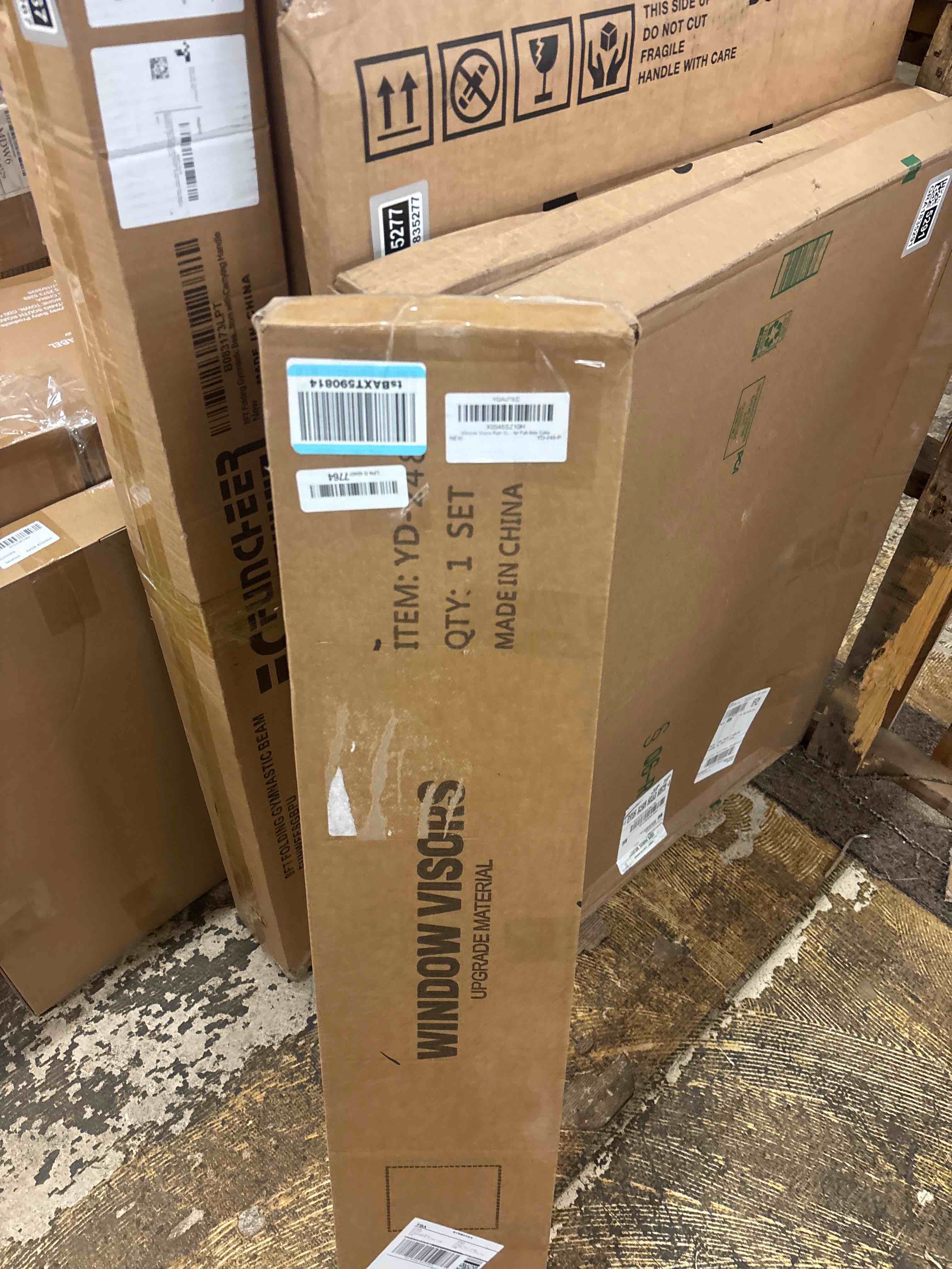 Condition photo showing New/Like New for Window Visors Rain Guards for 2015-2025 Ford F150 SuperCrew, Out-Channel Sun Rain Shades Window Vent Deflectors for 2017-2025 F-150 Raptor F250 F350 F450 F550 Super Duty Crew Cab, for Full-Size Cabs 2015-2025 f150 SuperCrew