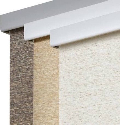 persilux light filtering roller shades for window blinds,cordless,linen fabric,thermal insulated fabric uv protection shades for home,office,bedroom,door,light filtering-cream,35.5" w x 72" h 
