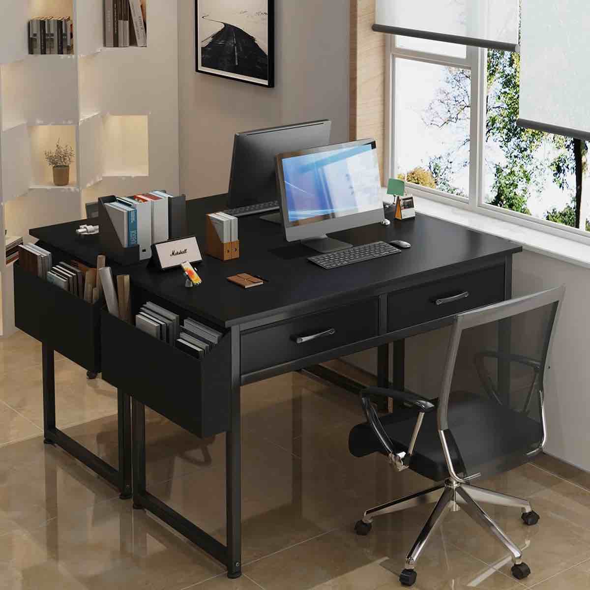 writing desk with drawers computer table vanity desk