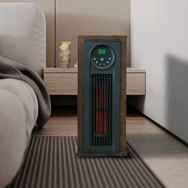 member's mark 23" 1500w infrared tower heater with uv led light