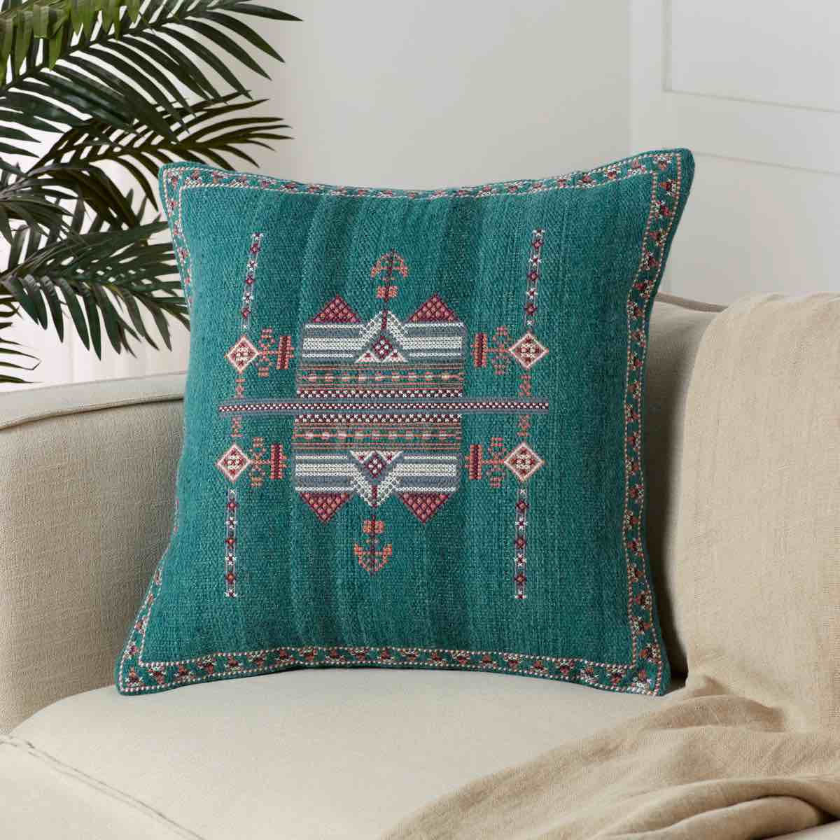square pillow cover