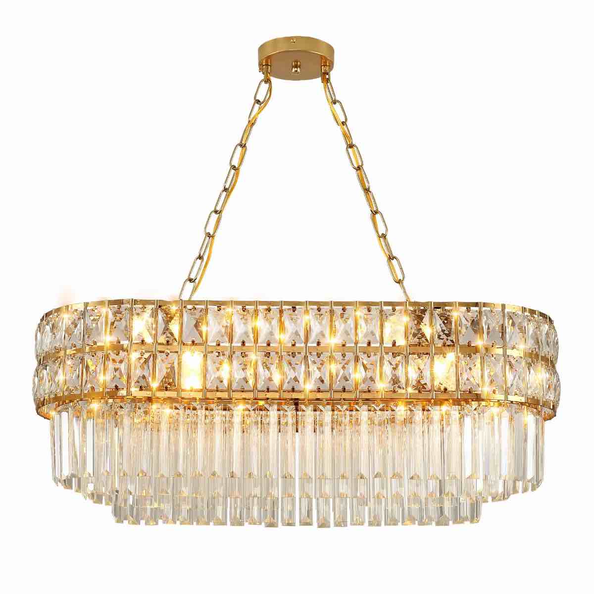 Condition photo showing New/Like New for Khimanand 8 - Light Chandelier