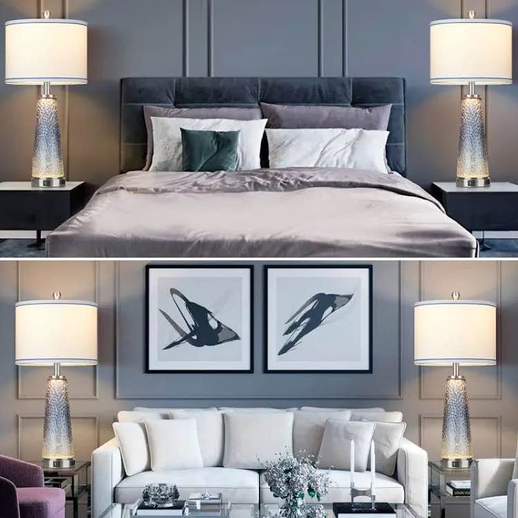Condition photo showing New/Like New for Orren Ellis Taifa Table Lamp Set of 2 4